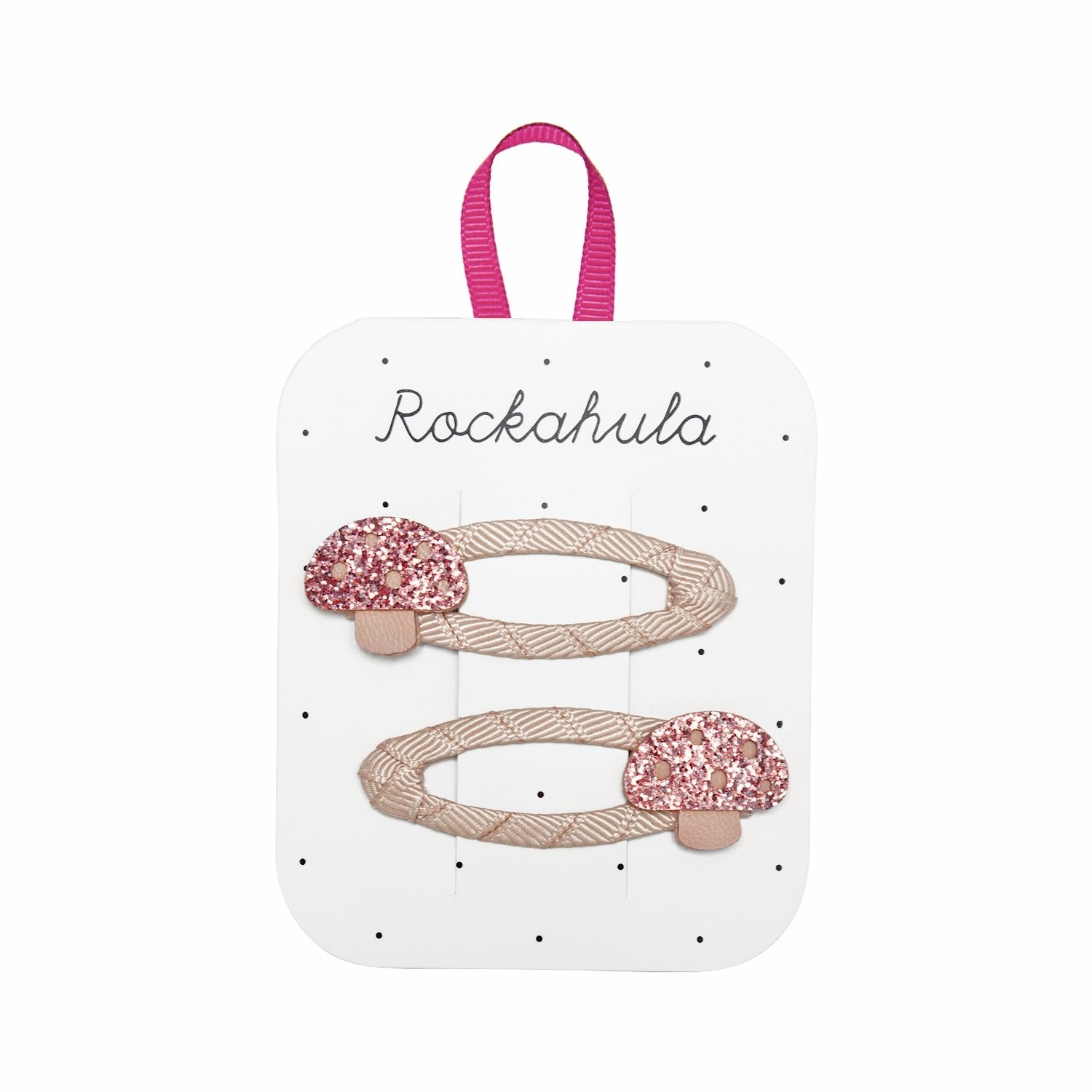 Hair clips - Toadstool