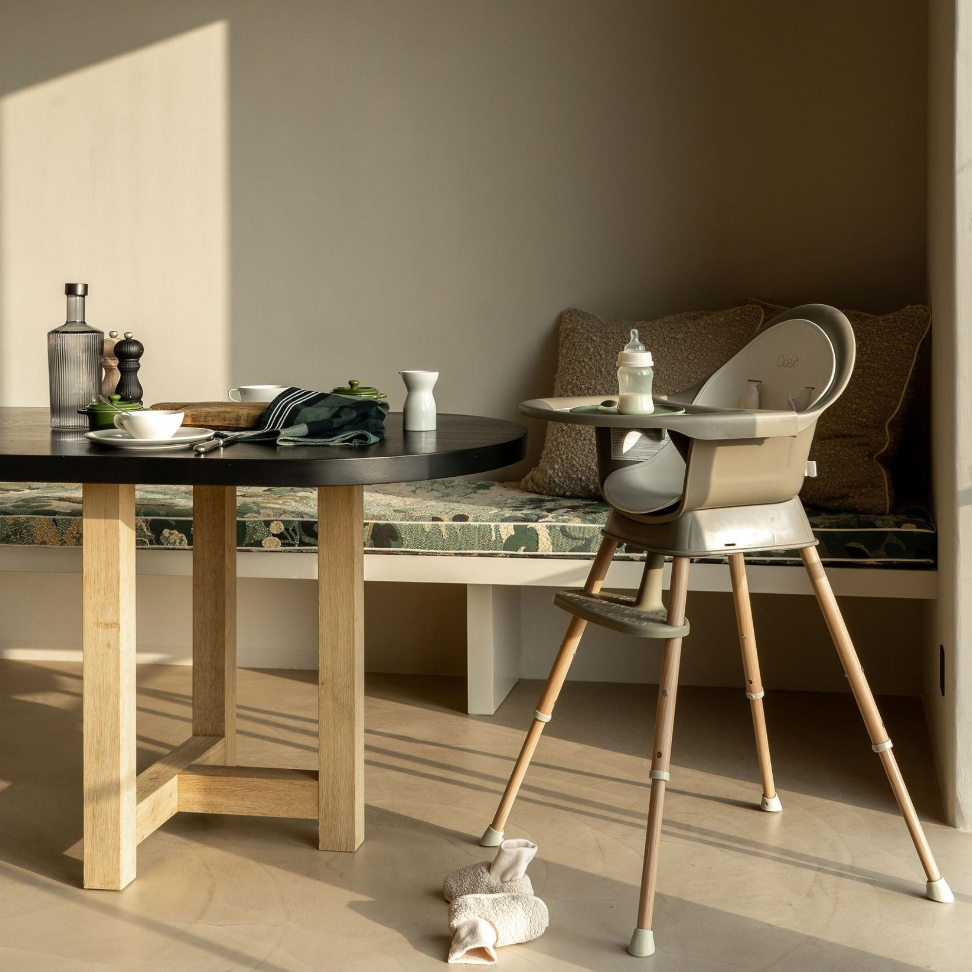 Maitinimo kėdutė Ultimo 3 Luxe - THYME/NATURAL