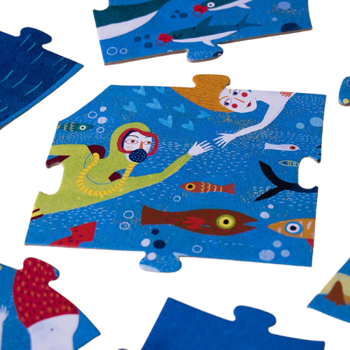 Londji Puzzle My Big Blue Puzzle