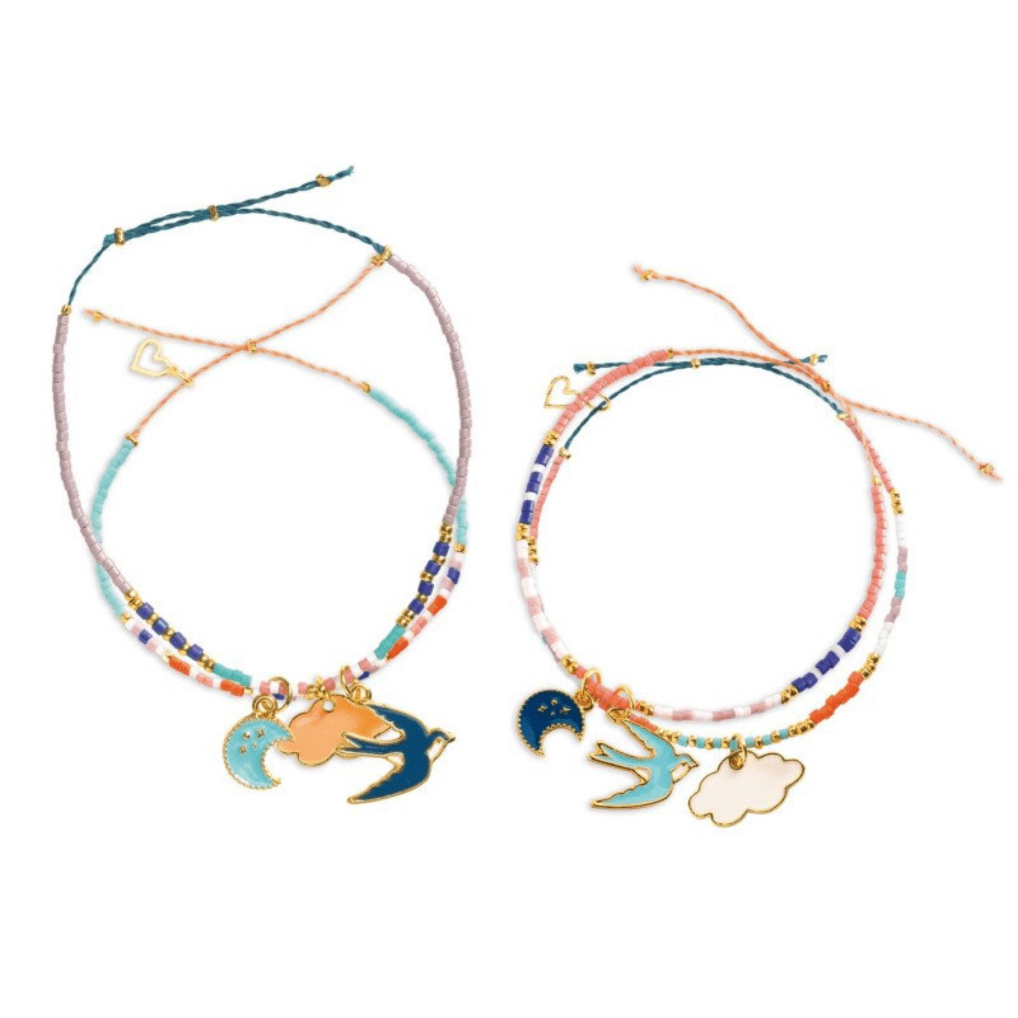 You&Me friendship bracelets - Sky Multi-wrap