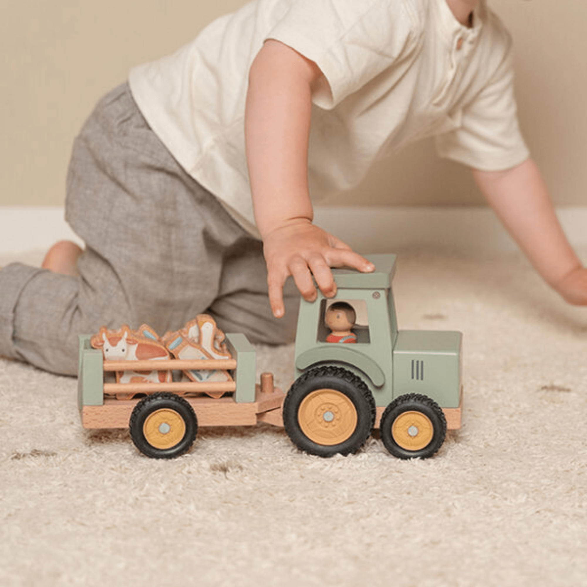 Tractor with trailer