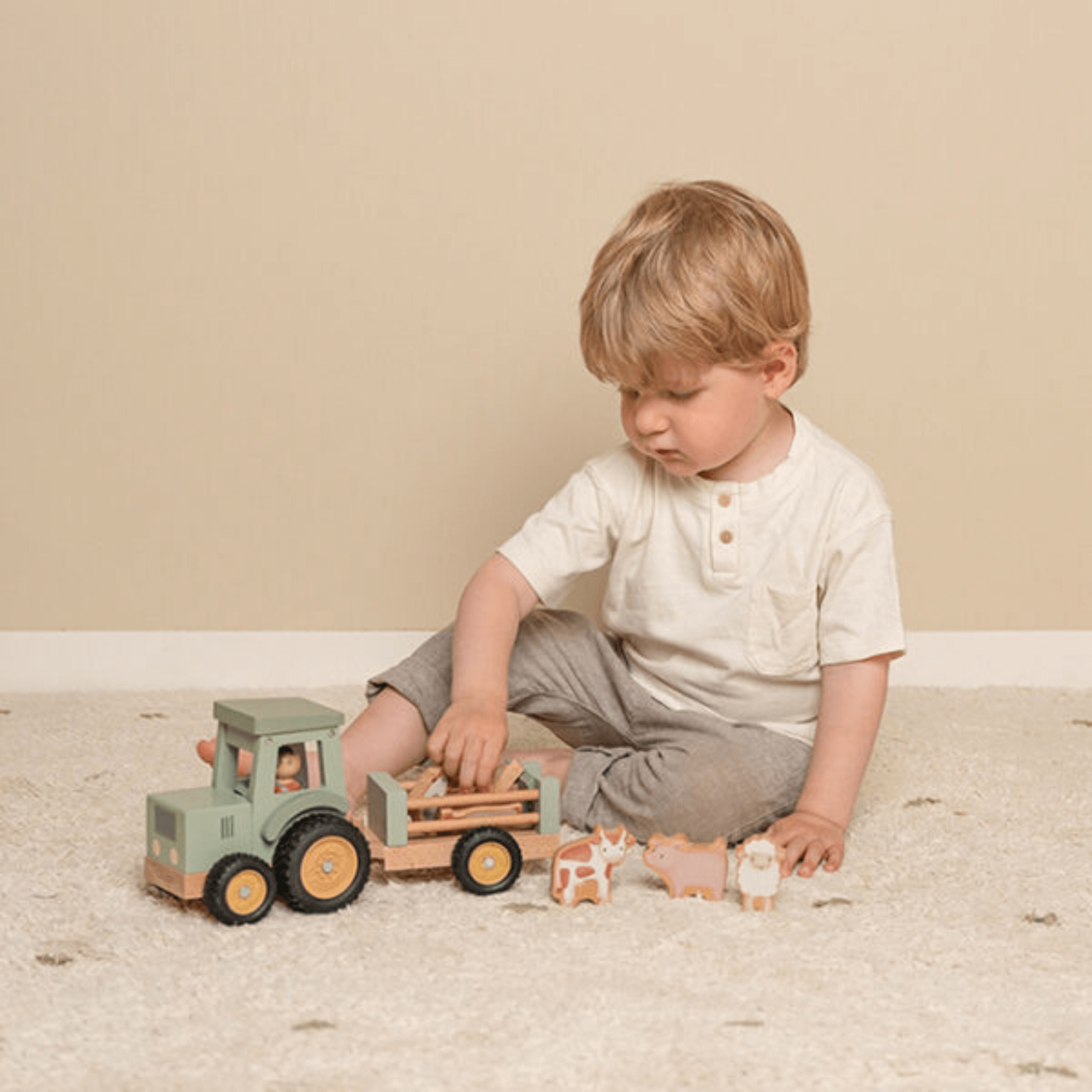 Tractor with trailer