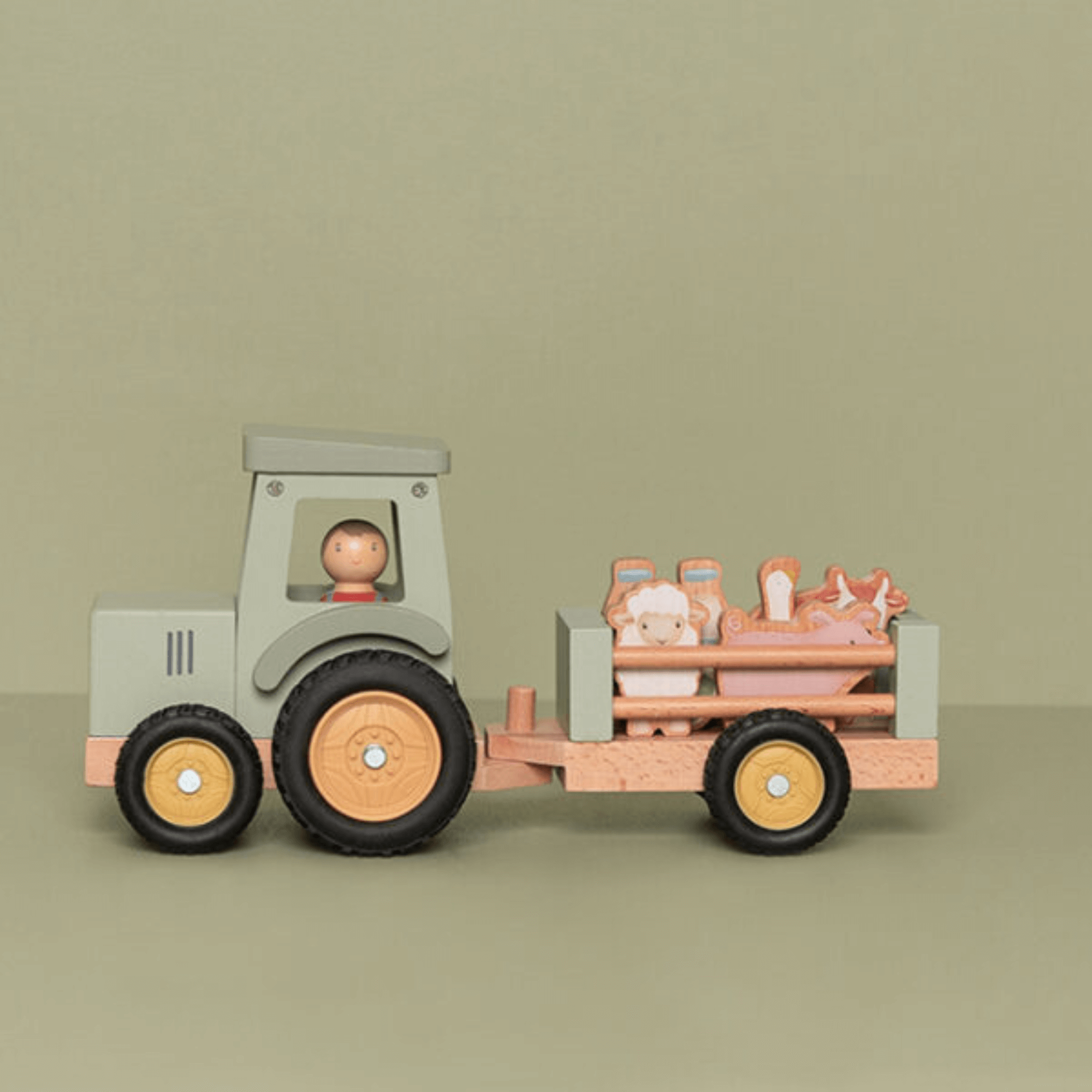 Tractor with trailer