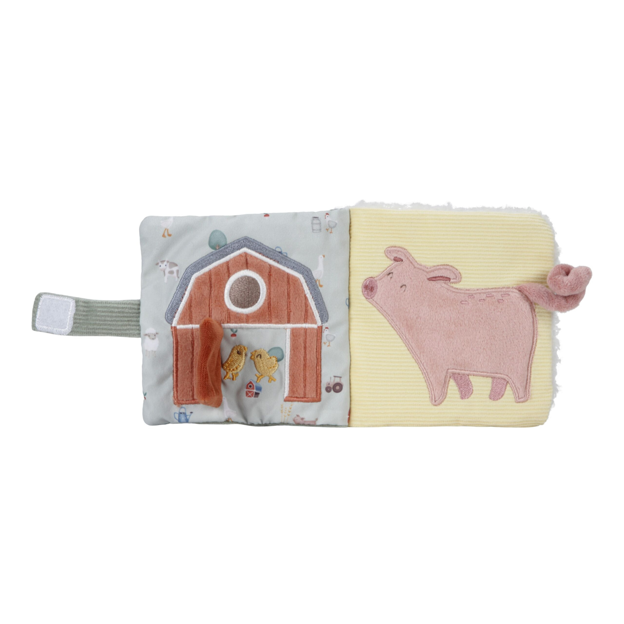 Minkšta lavinamoji knygelė Little Farm