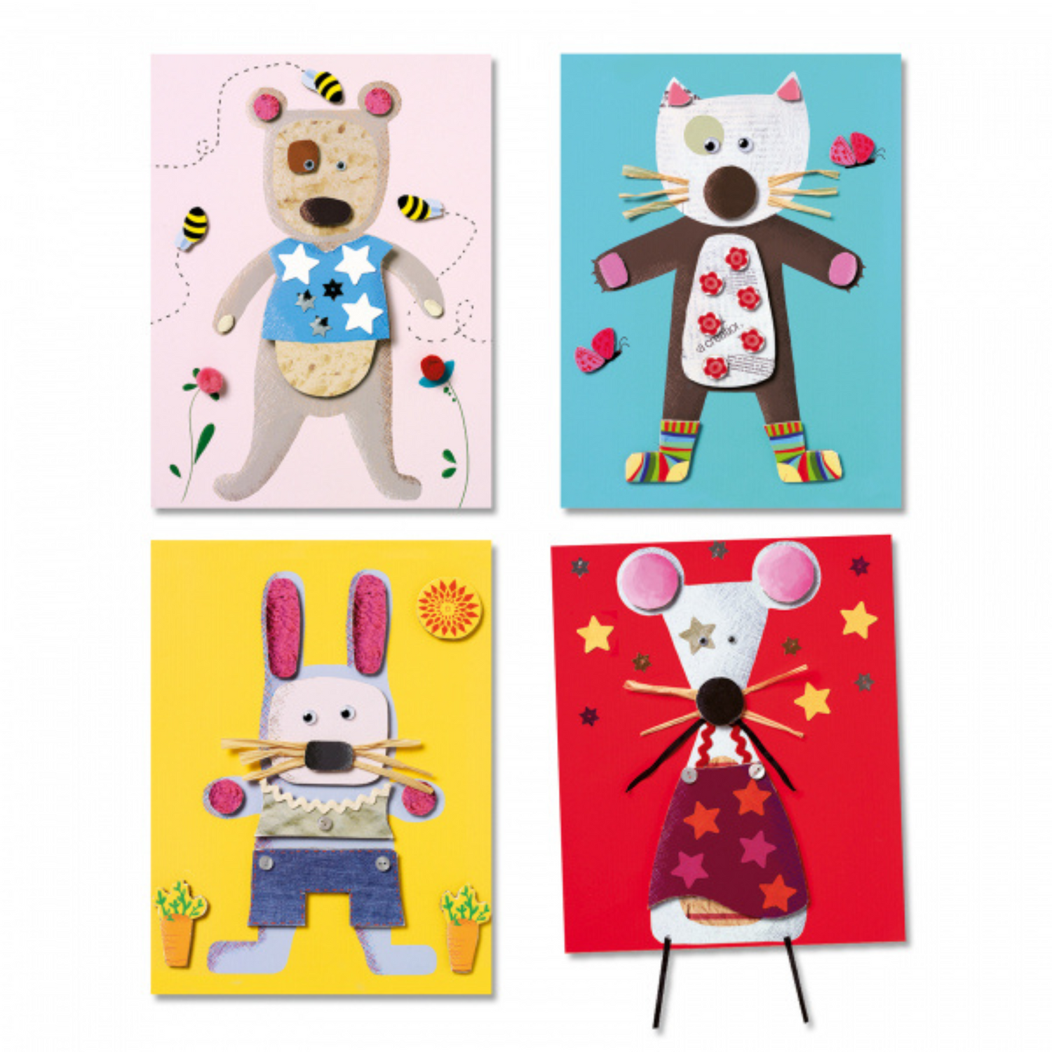 Creative set - Collages for the little ones - Animals