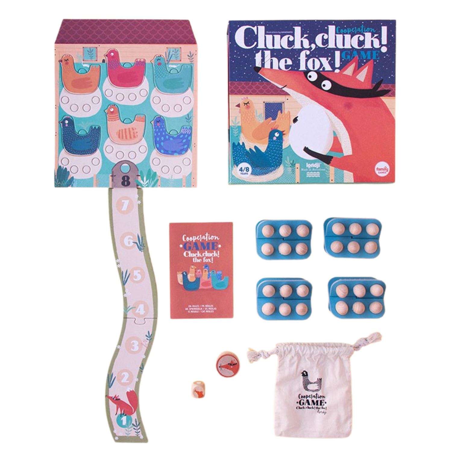 Londji Game Cluck, cluck! The fox!