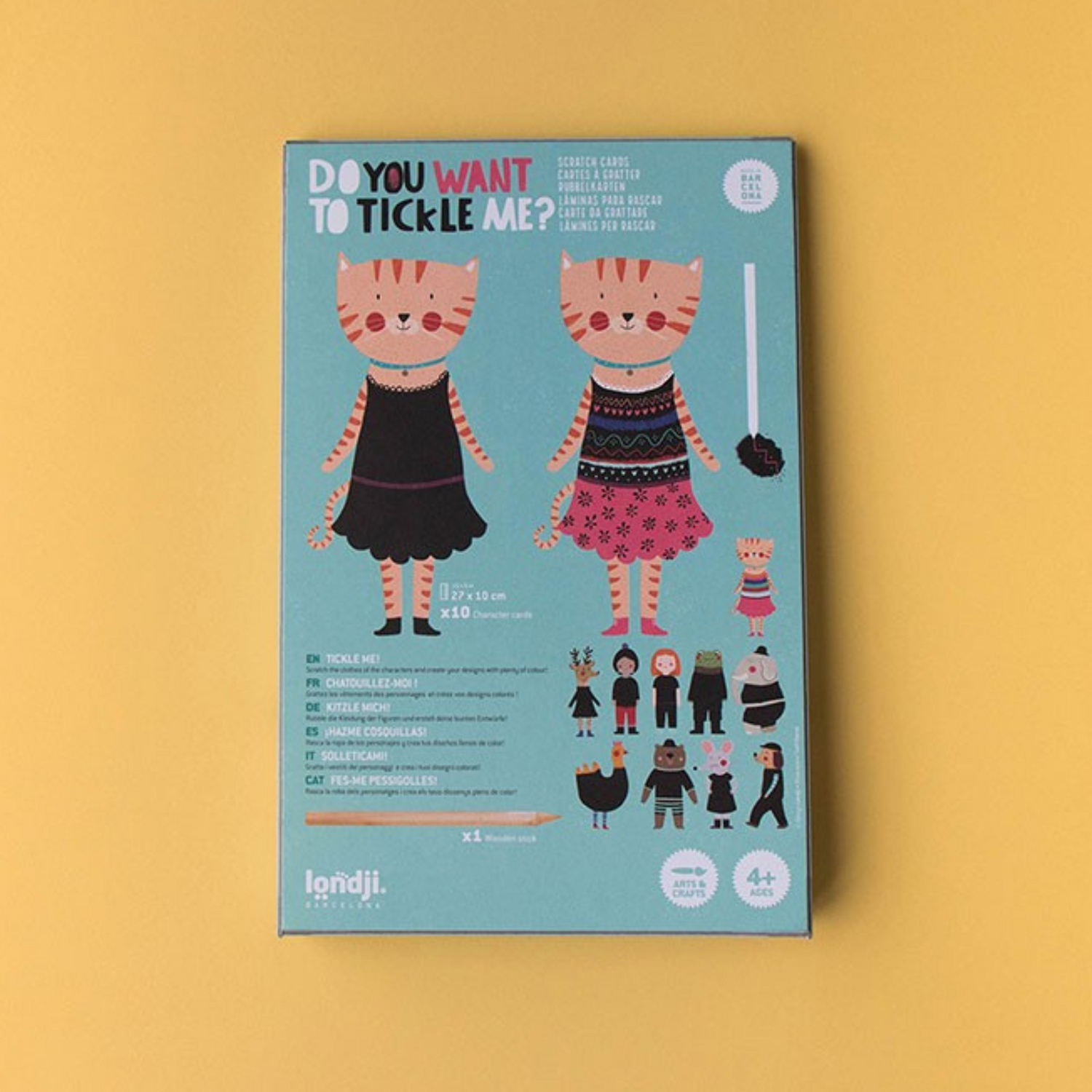 Creative game Tickle me