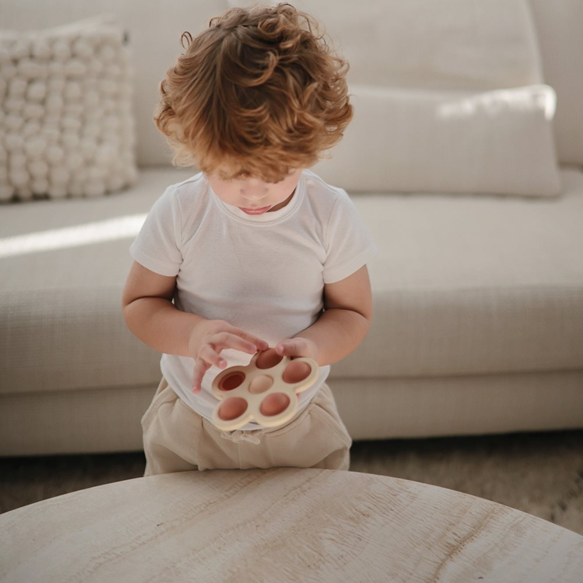Activity for children - Flower Press Toy