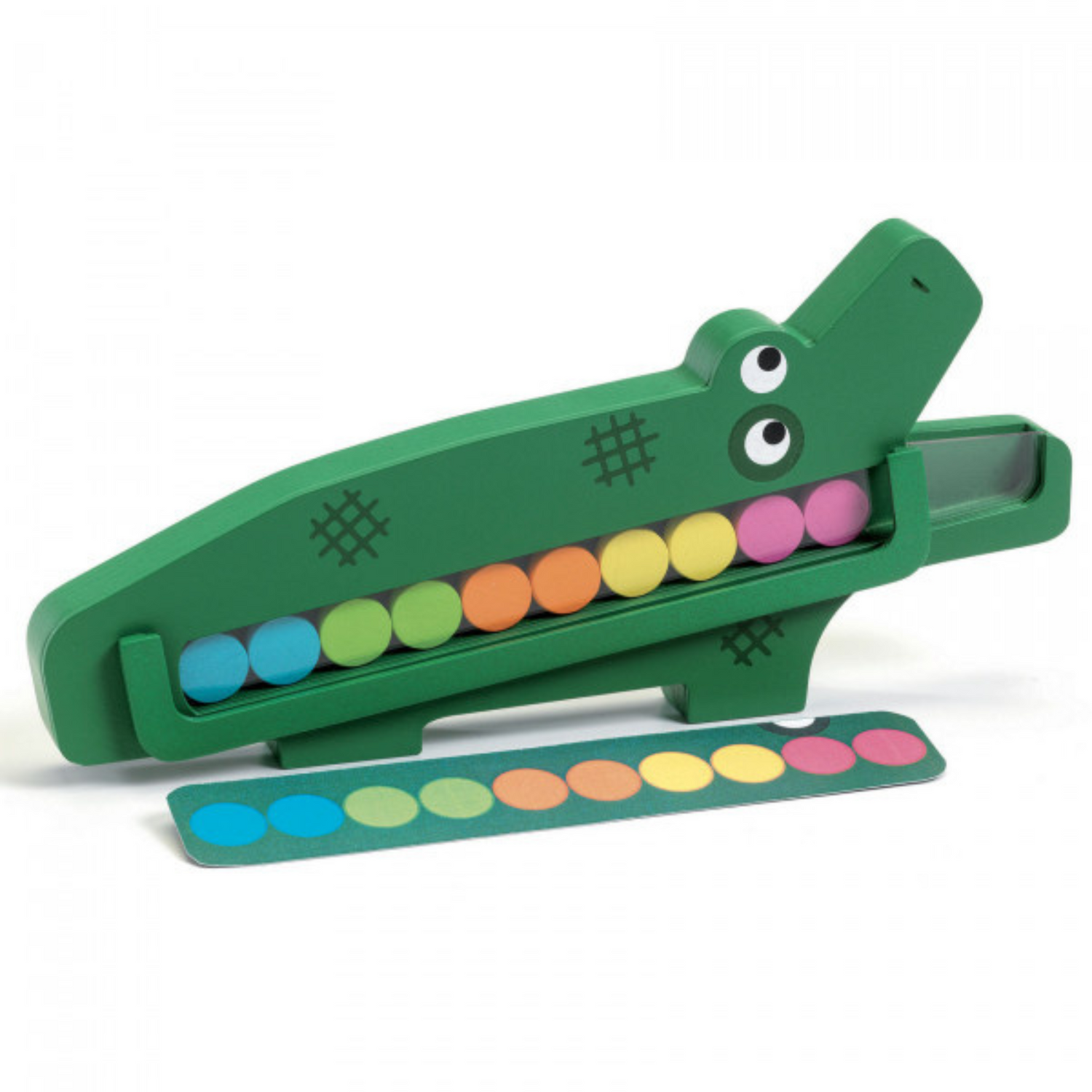 Educational wooden game - Crococroc