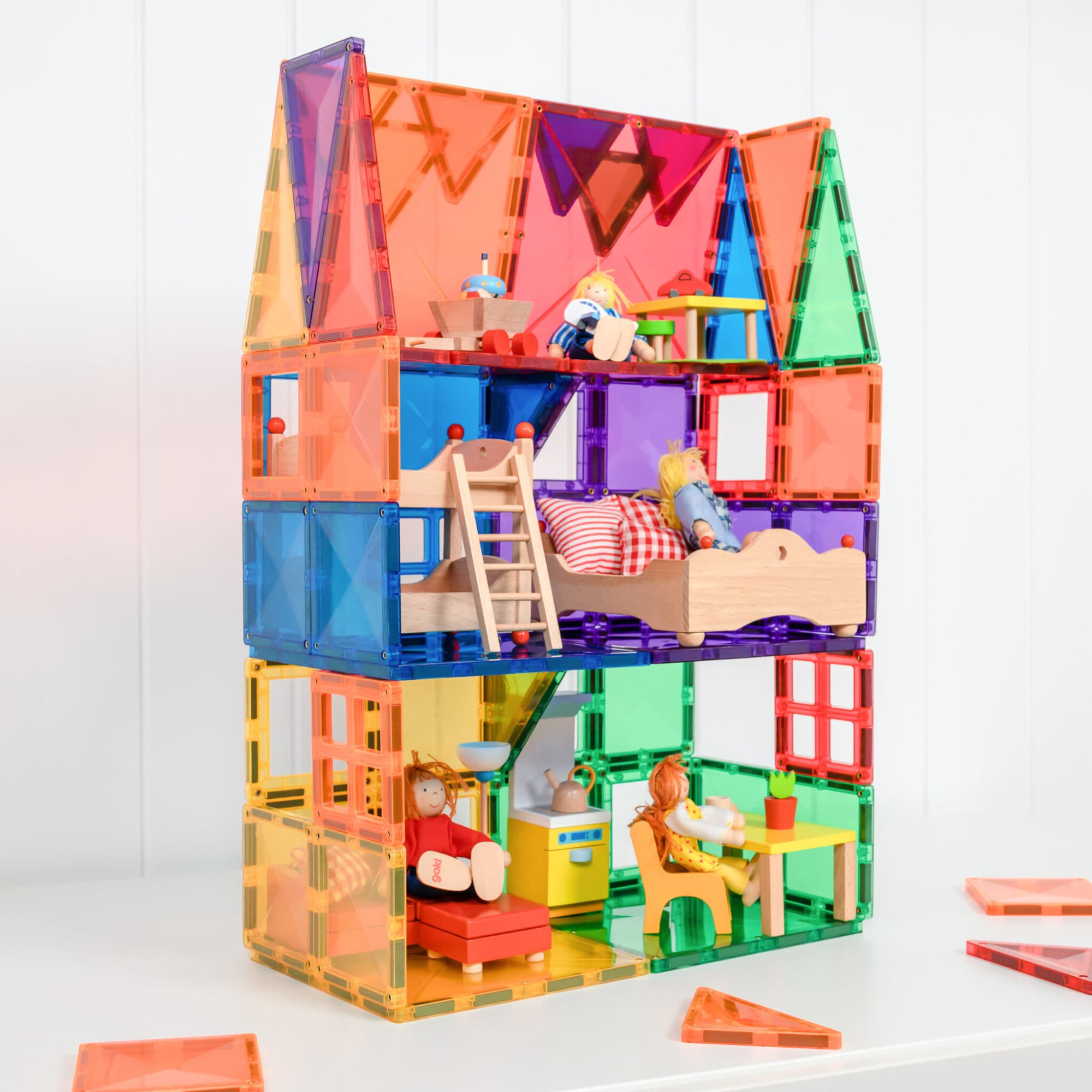 Connetix 62-pieces magnetic constructor - Starter pack