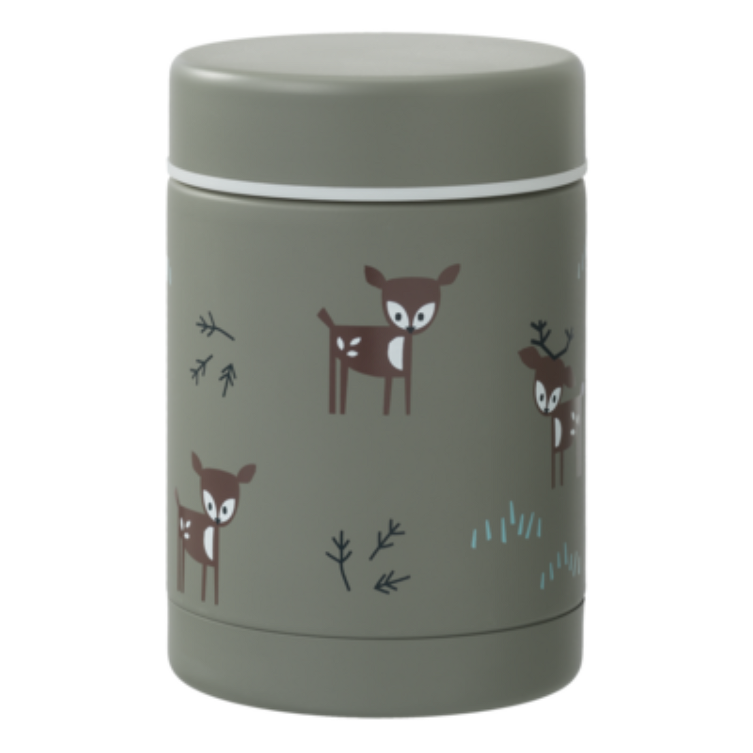 Food thermos Deer olive