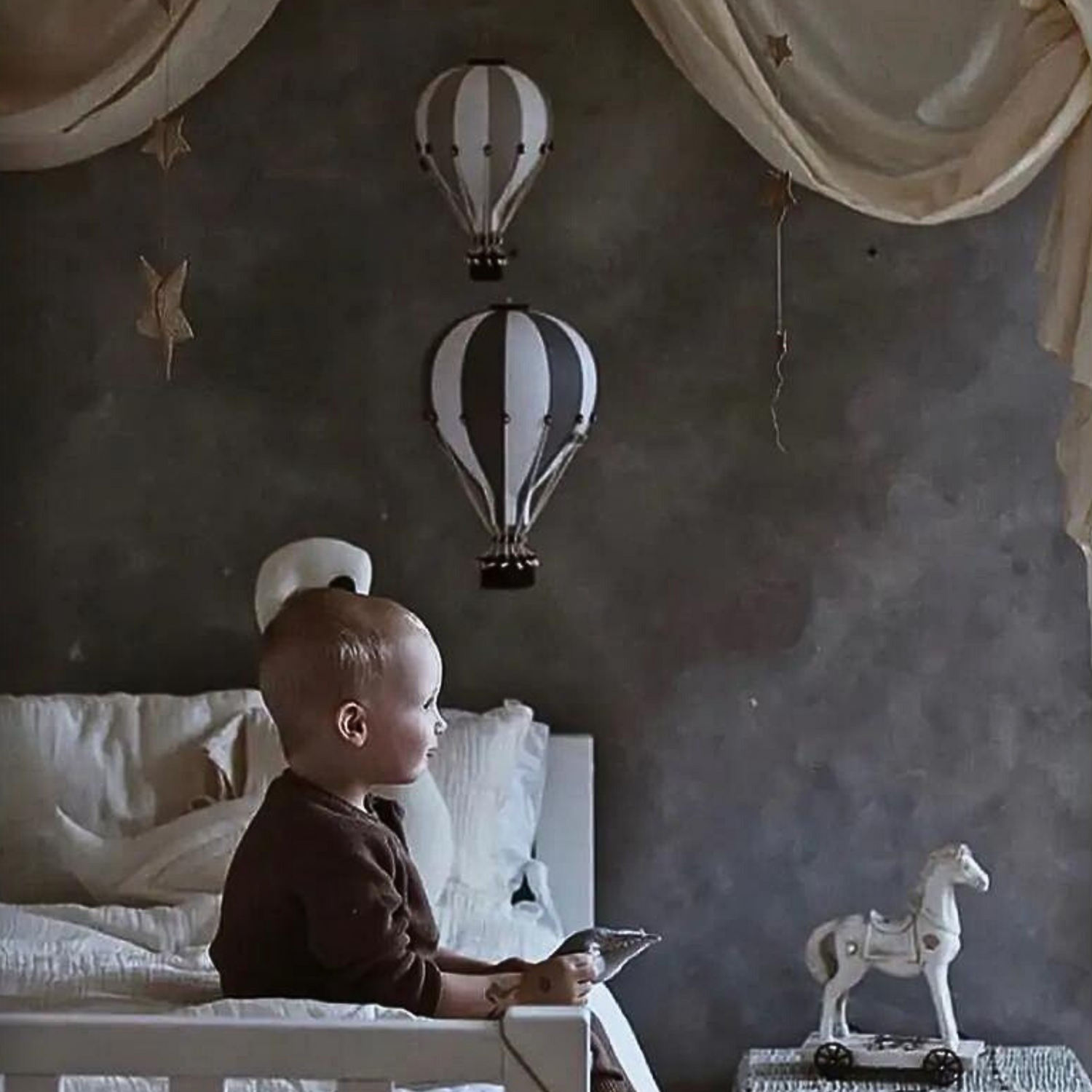 Super Balloon air balloon - Beige | Black | White