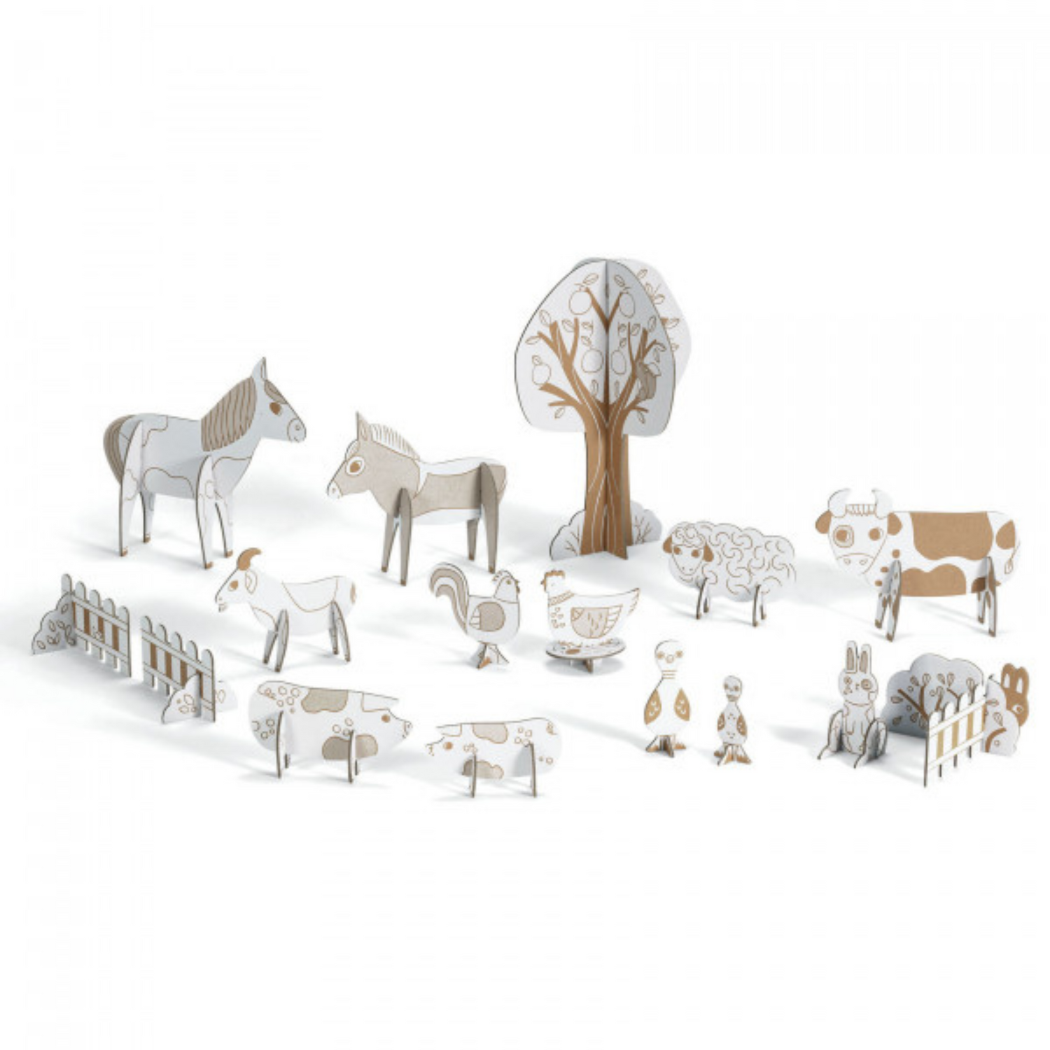 DIY - Ferma Color-Assemble-Play