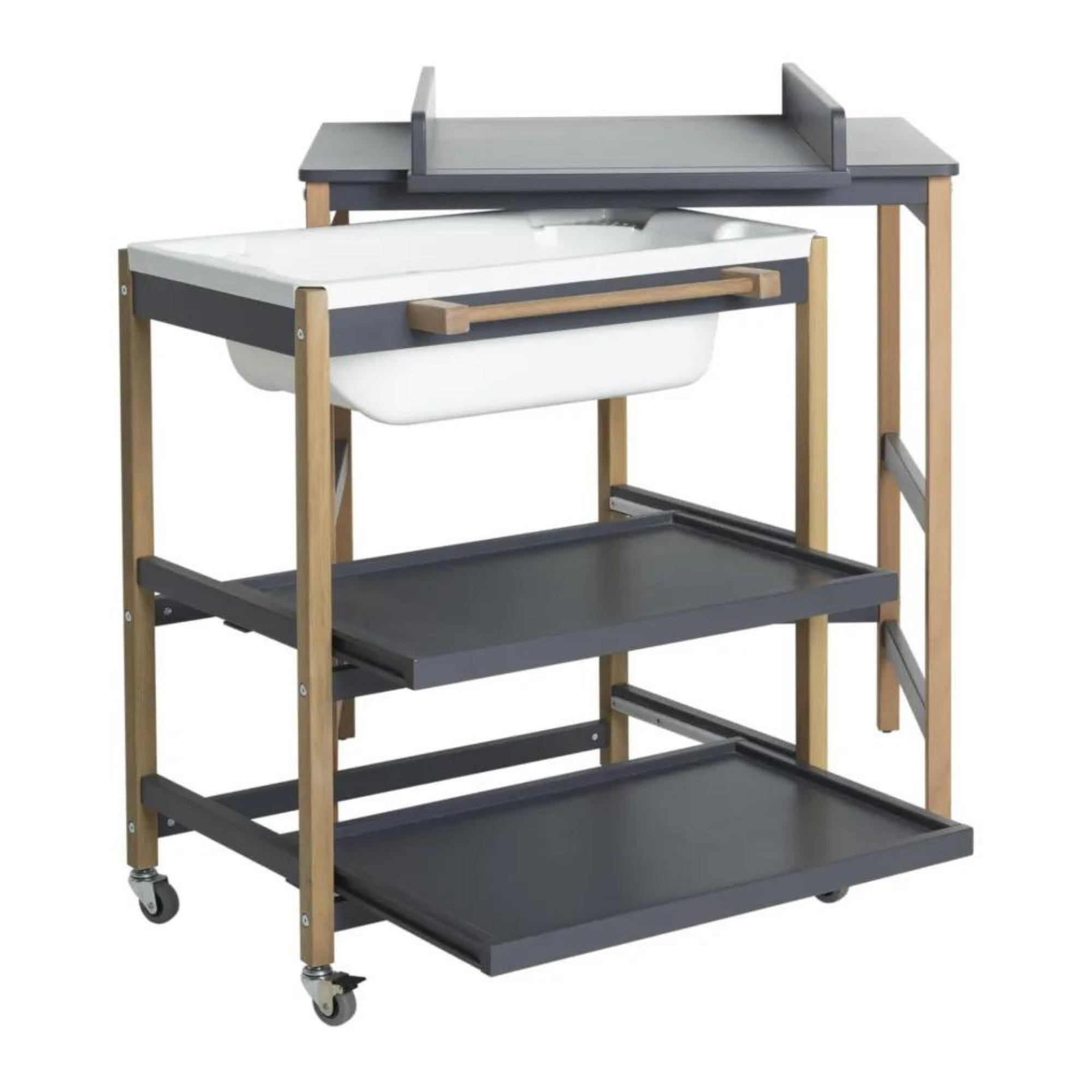 Quax multifunctional development table - Griffin Gray
