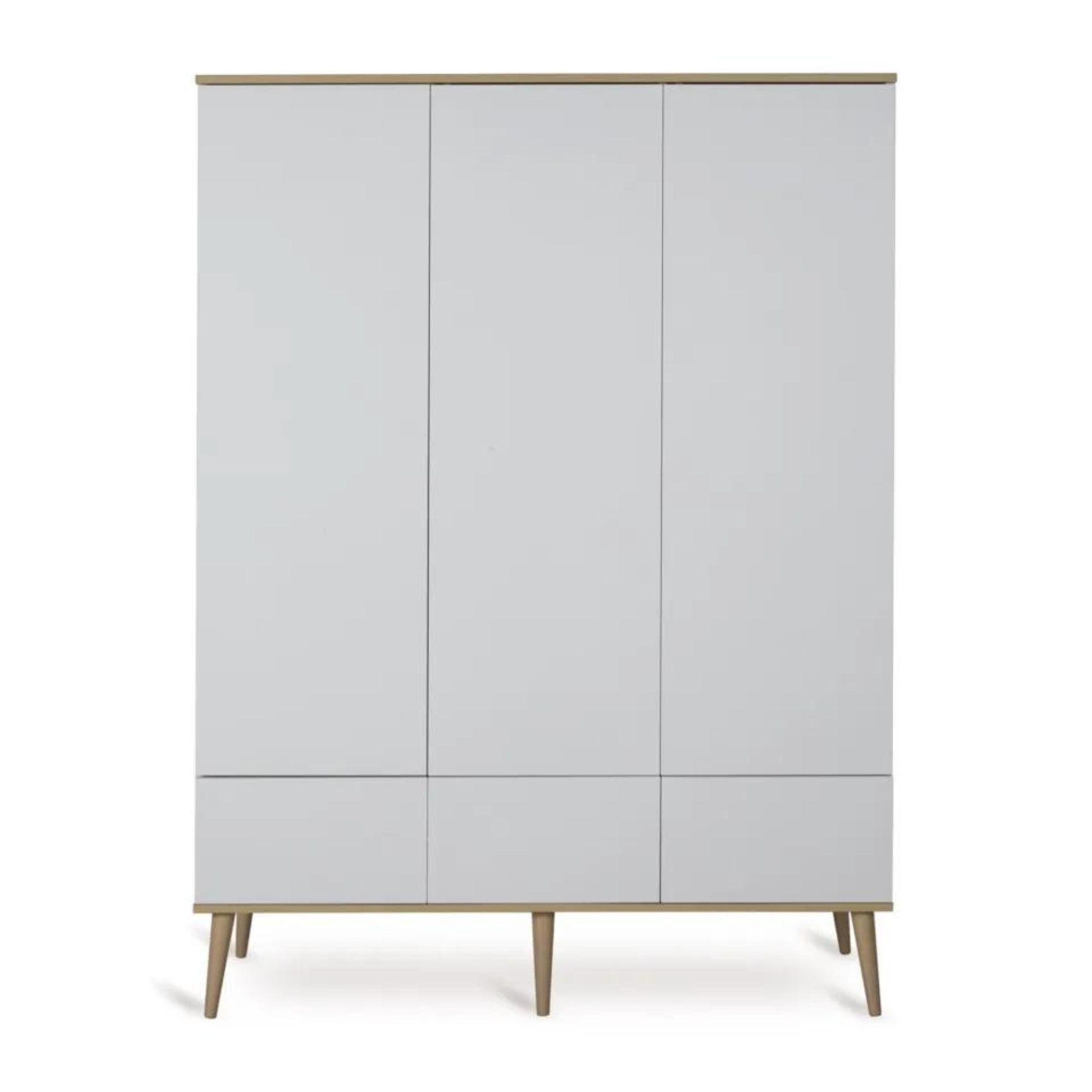 Quax wardrobe Flow Clay & Oak - 3 doors