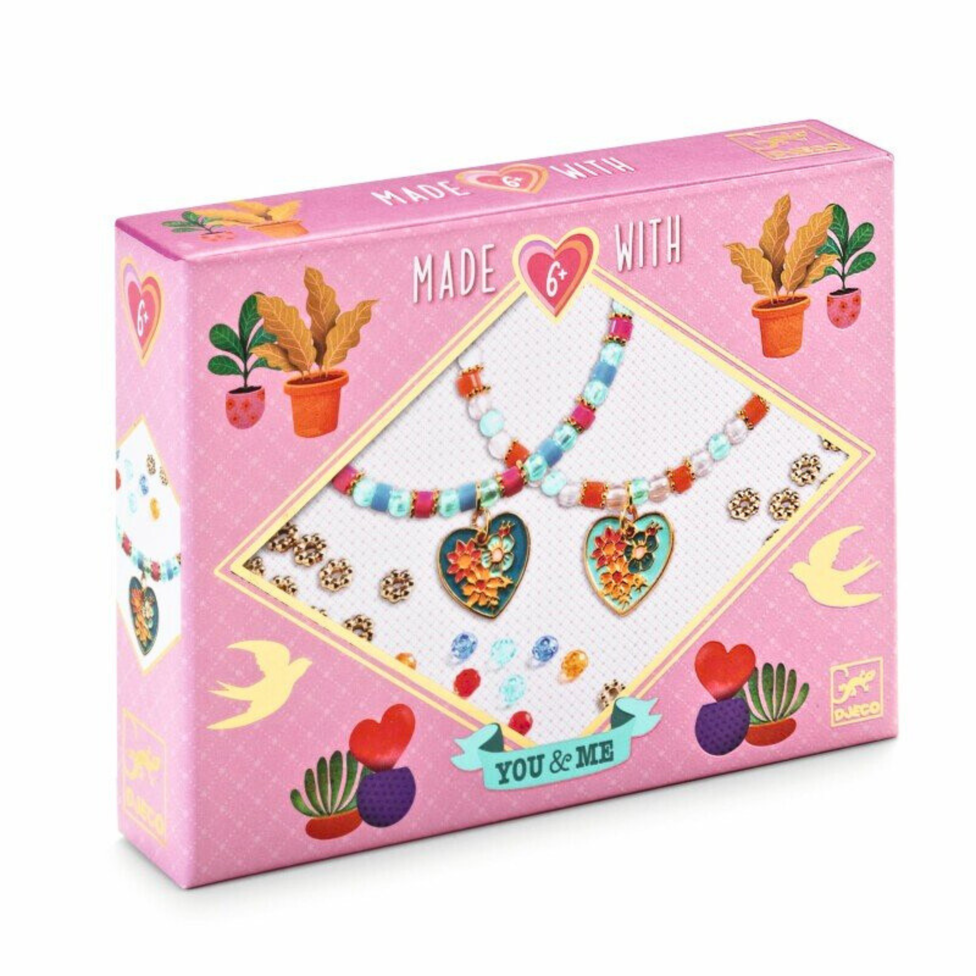 Djeco friendship bracelets - Heart Threading