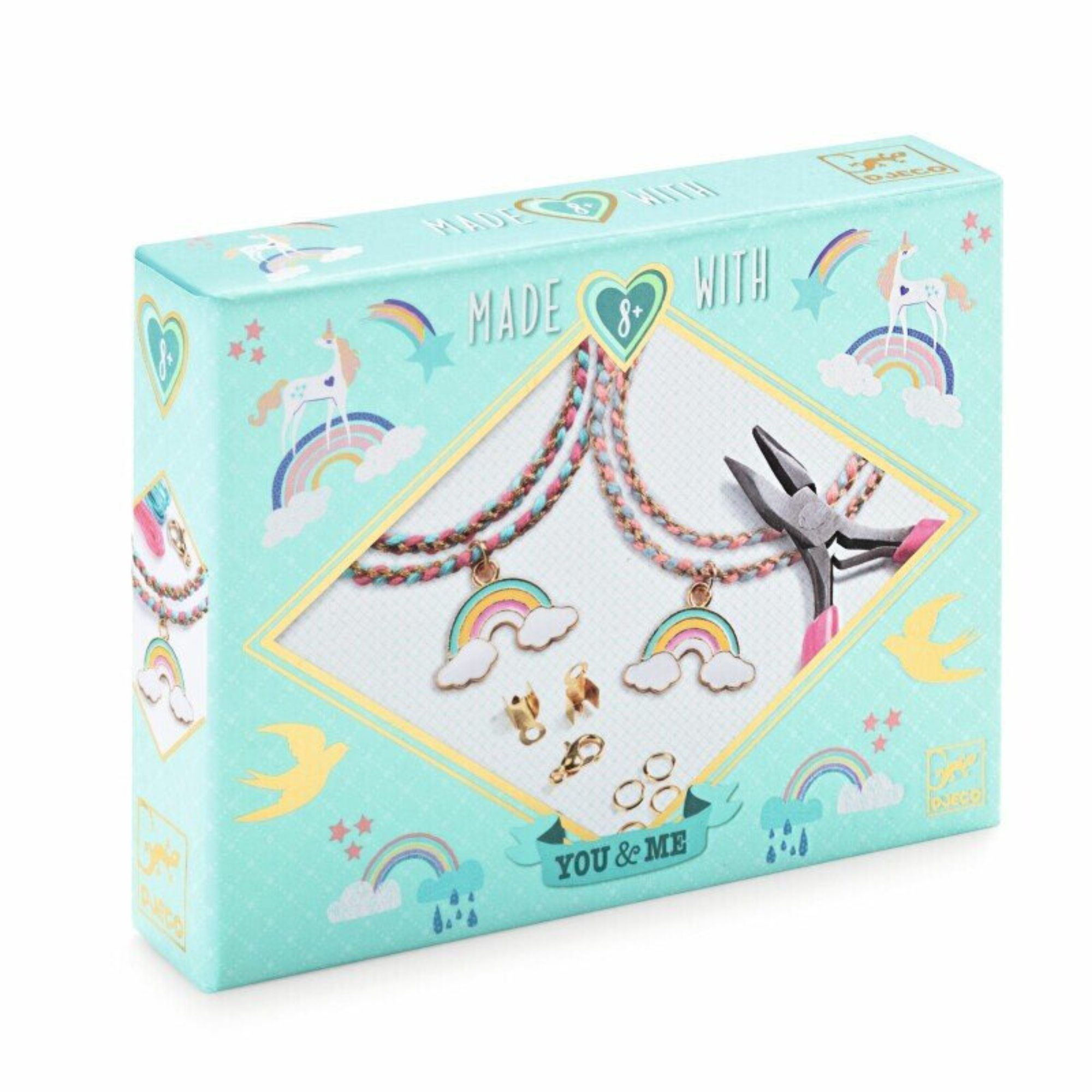 Djeco Friendship Bracelets - Rainbow Kumihimo