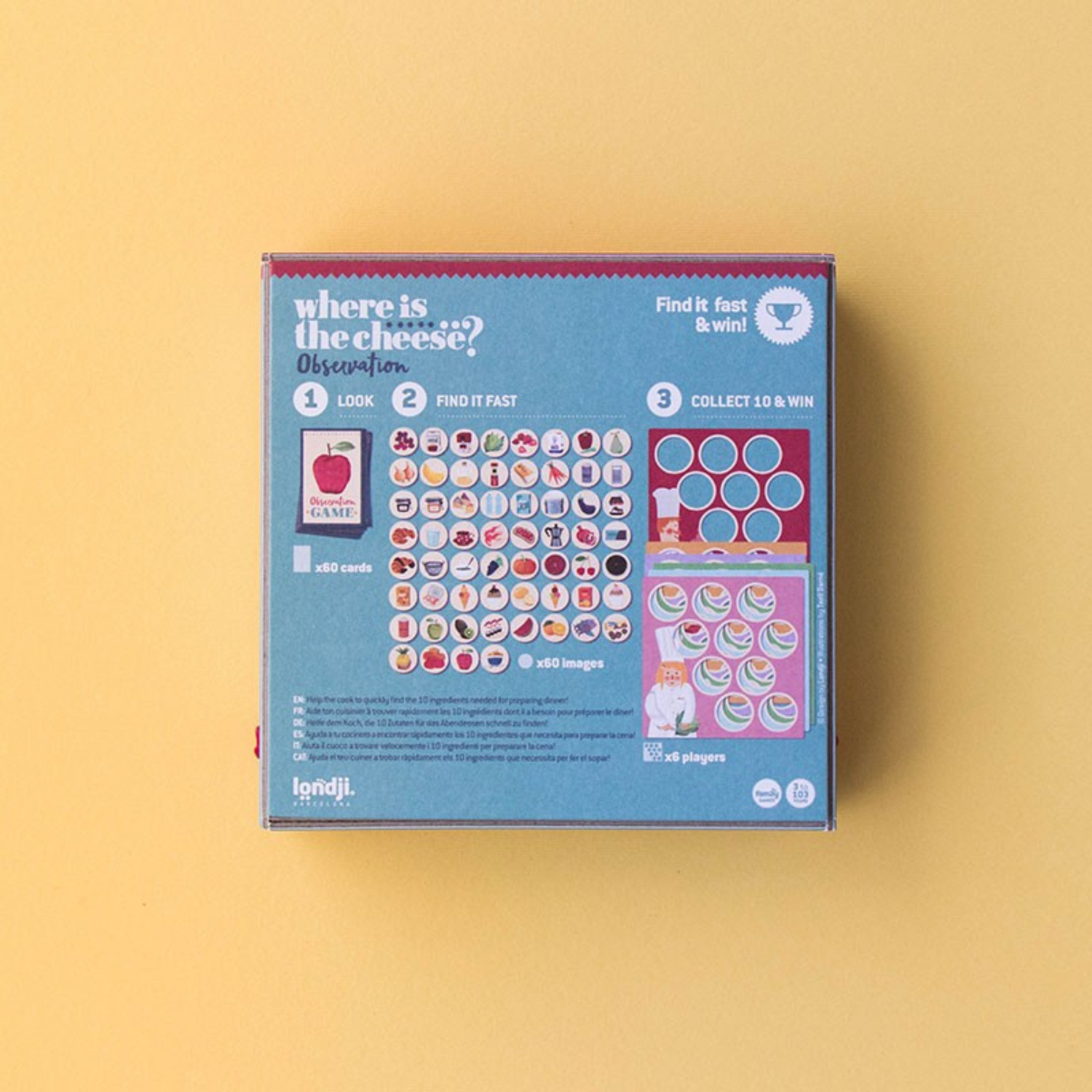 Pocket game Where is the... cheese?