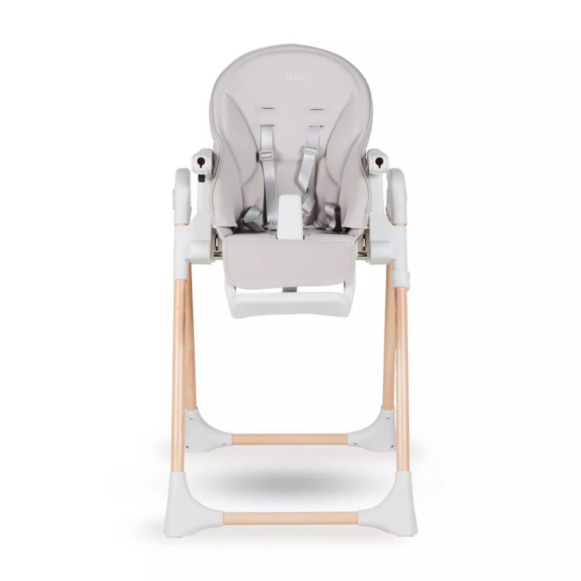 High chair Papum - White/Natural