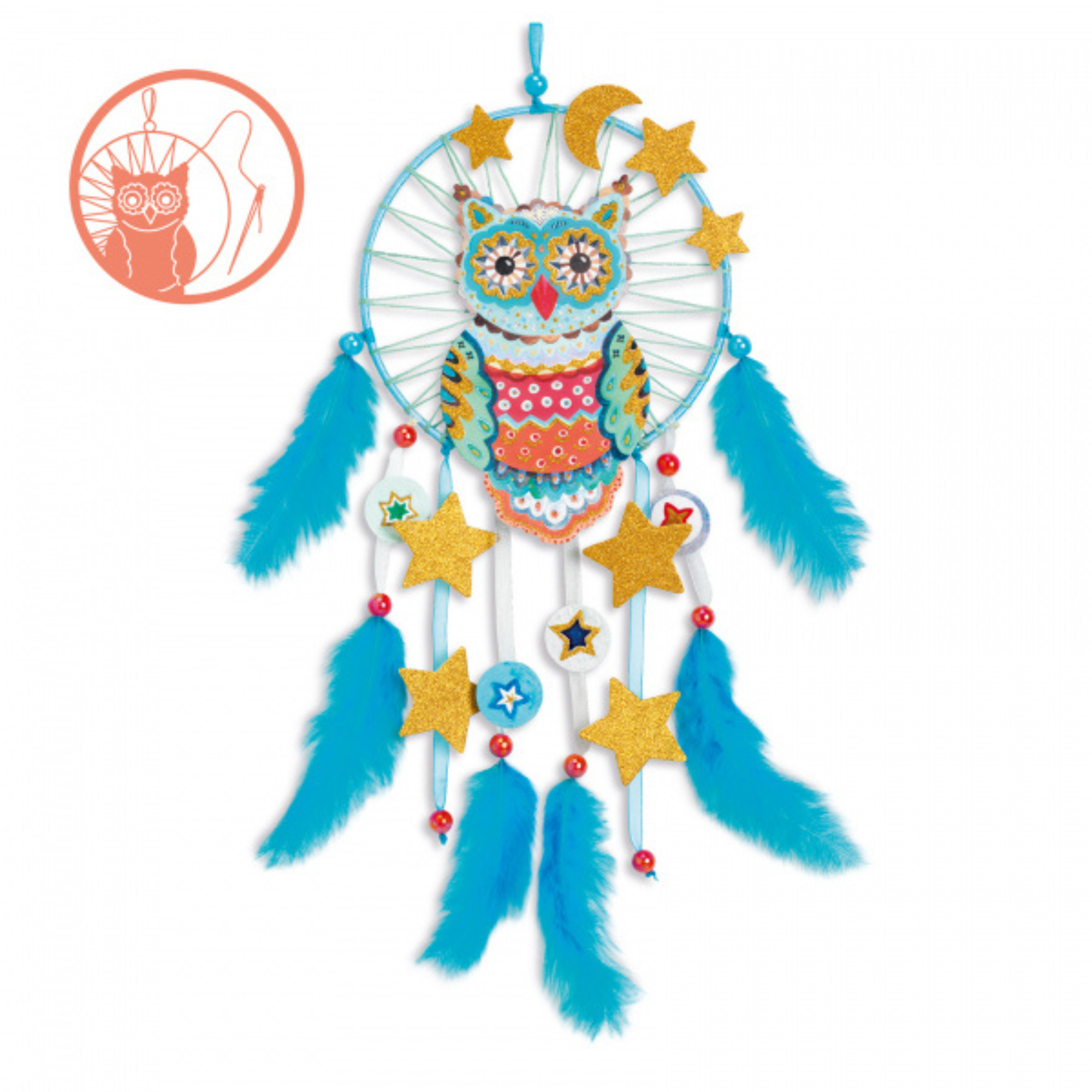 Pasidaryk pats - Dreamcatcher - Golden owl