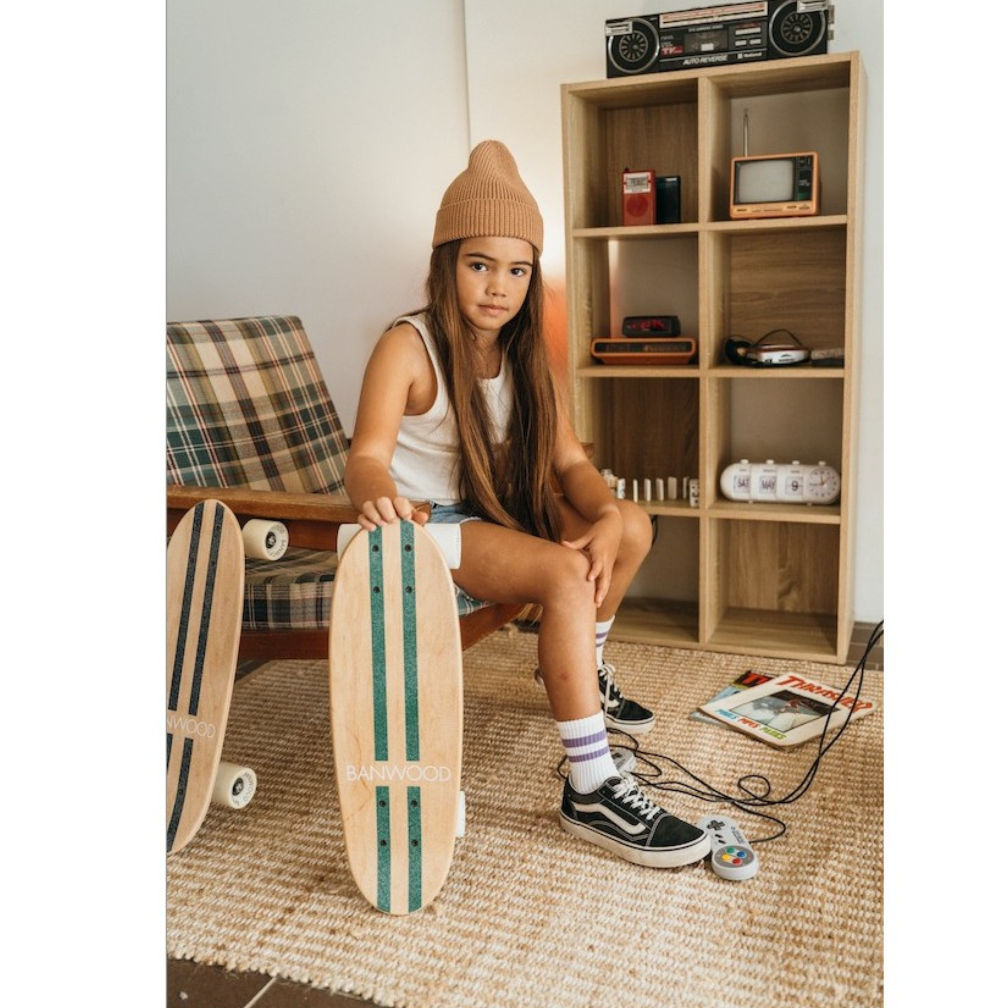Skateboard - Green