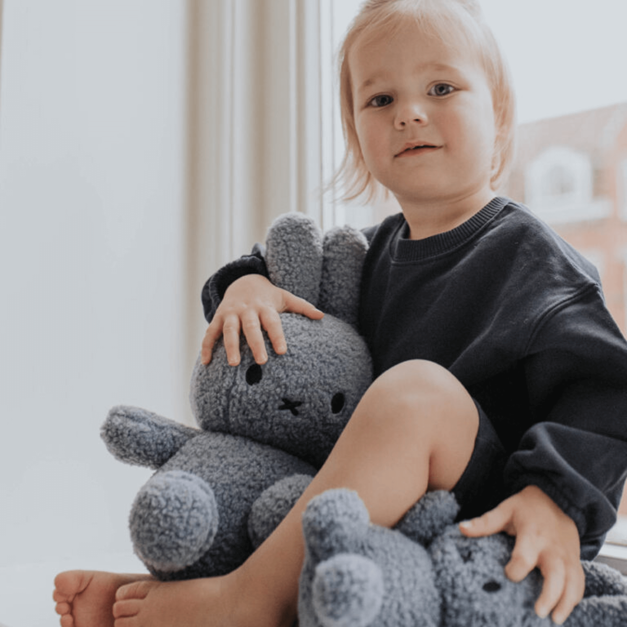 Miffy bunny - Blue 33 cm.
