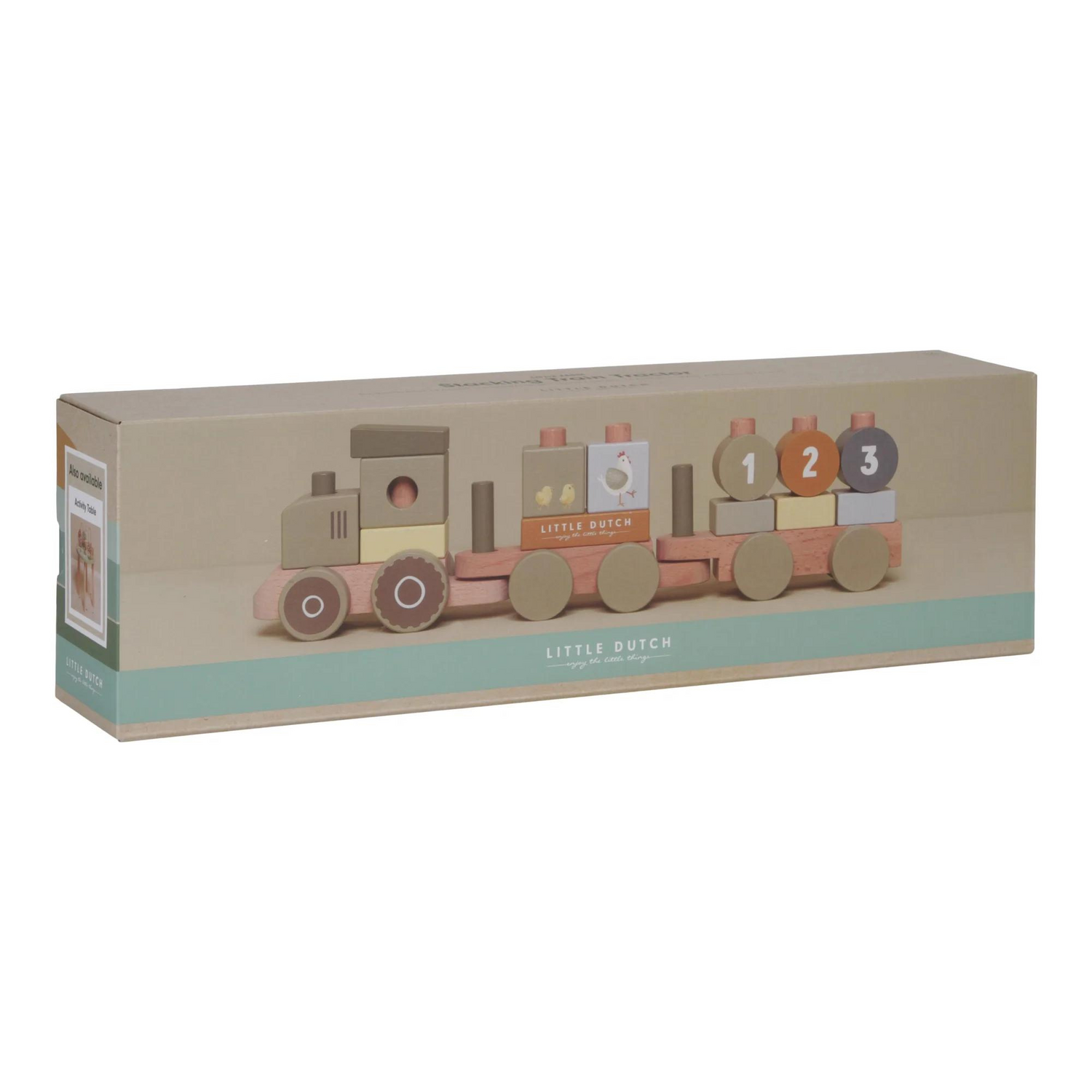 Sustamomas traukinukas Little Farm