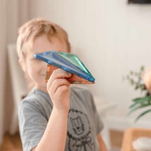 64-piece magnetic constructor - Pastel Starter Pack