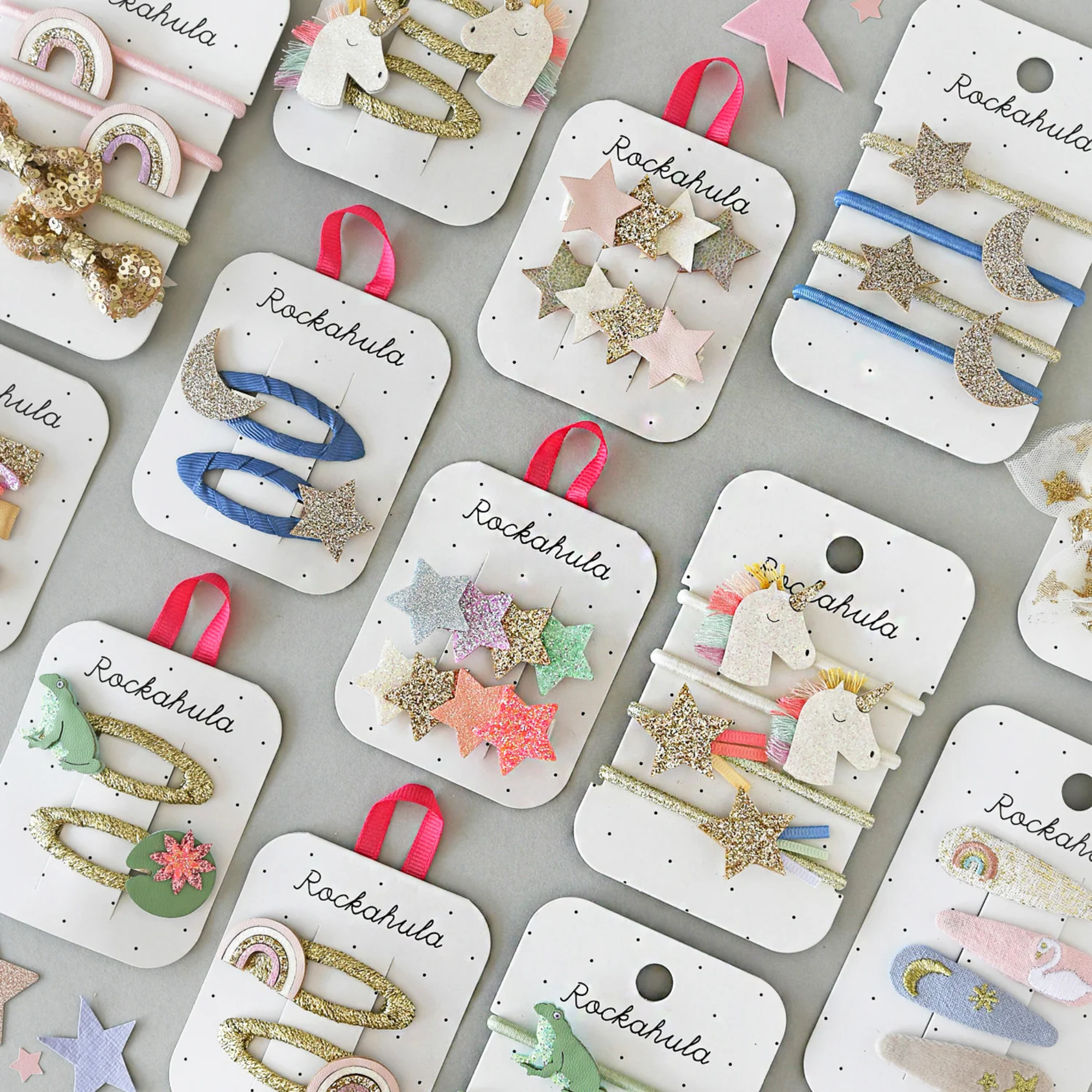 Hair ties - Rainbow Unicorn