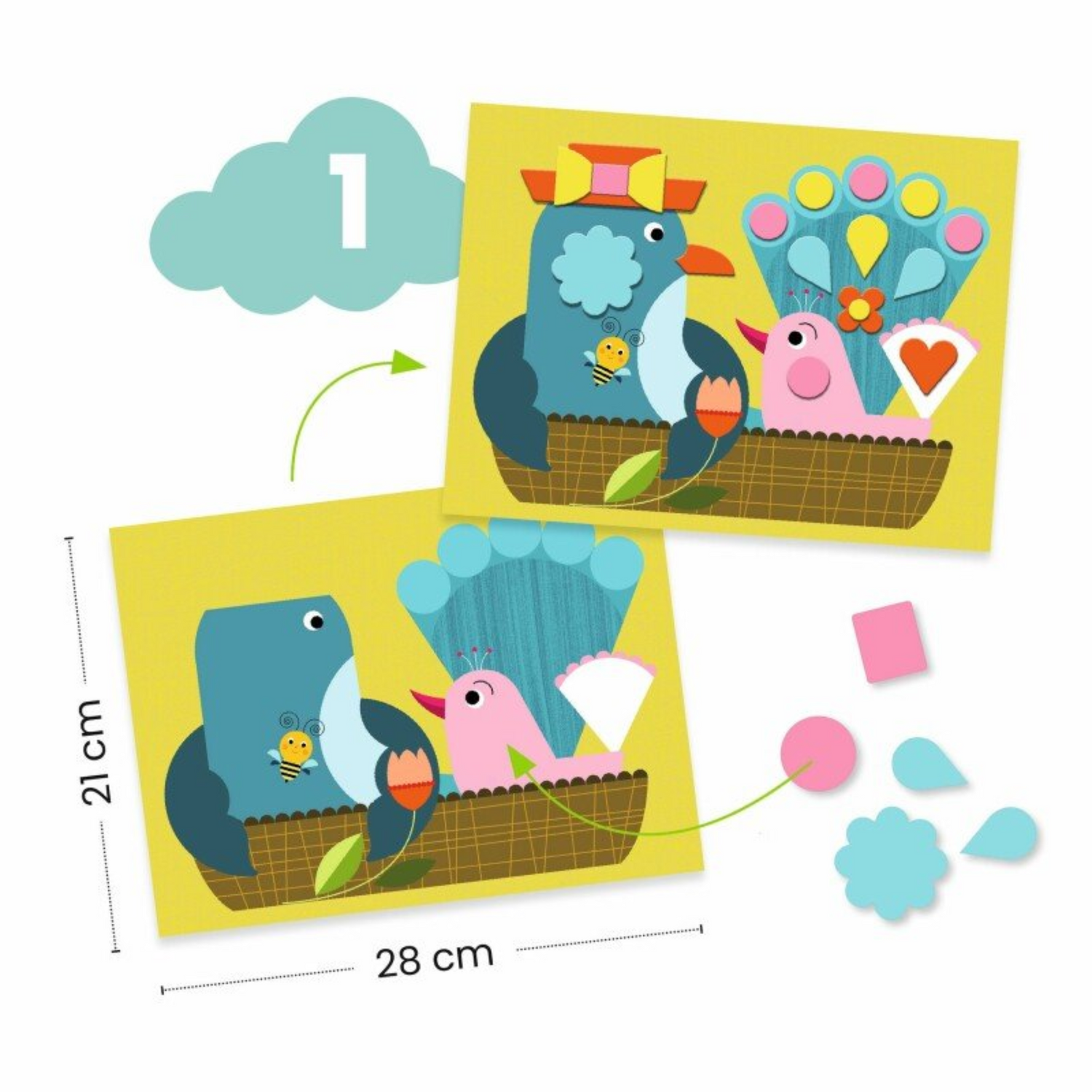 A set of various works - Cat and friends