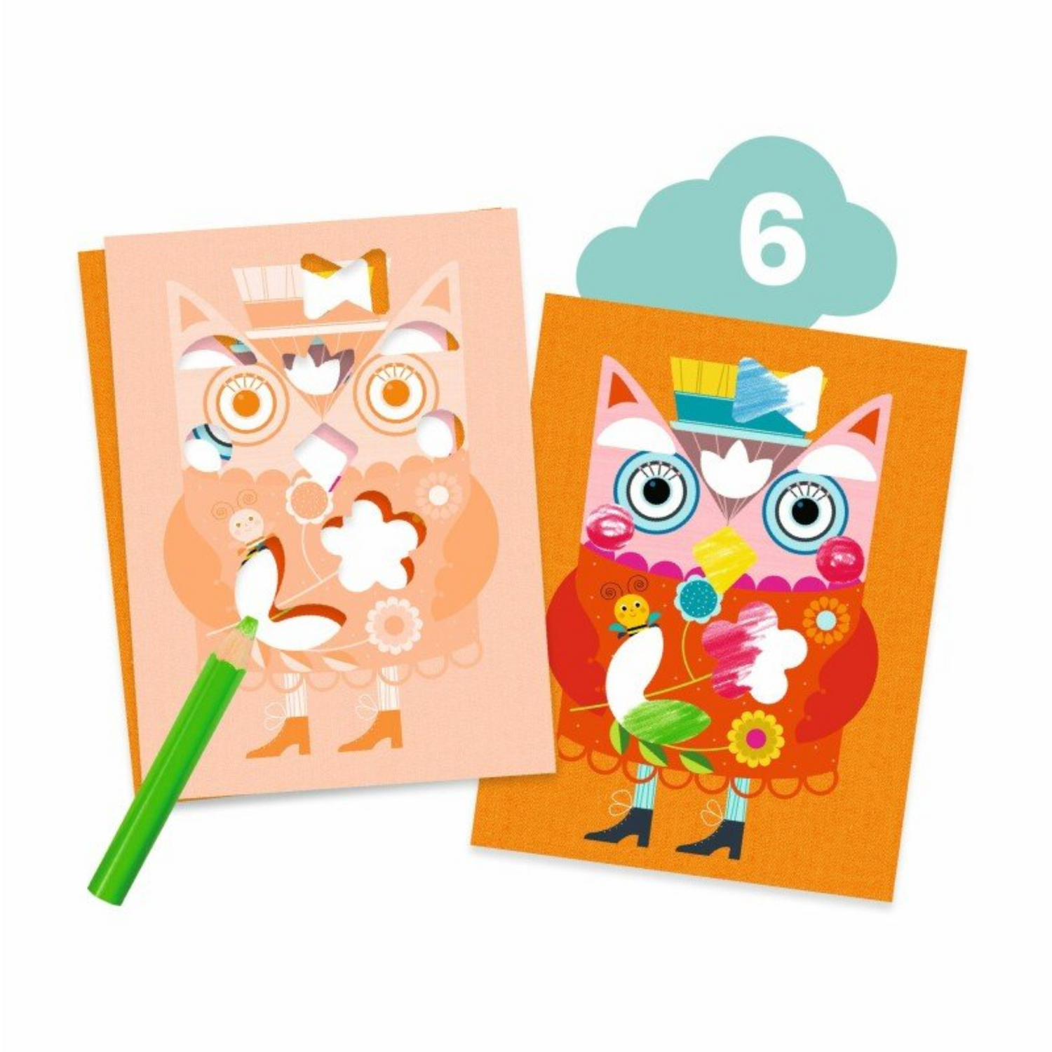 A set of various works - Cat and friends