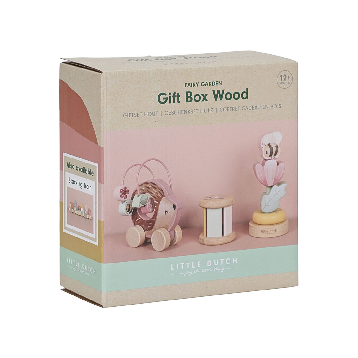 Wooden gift box - Fairy Garden