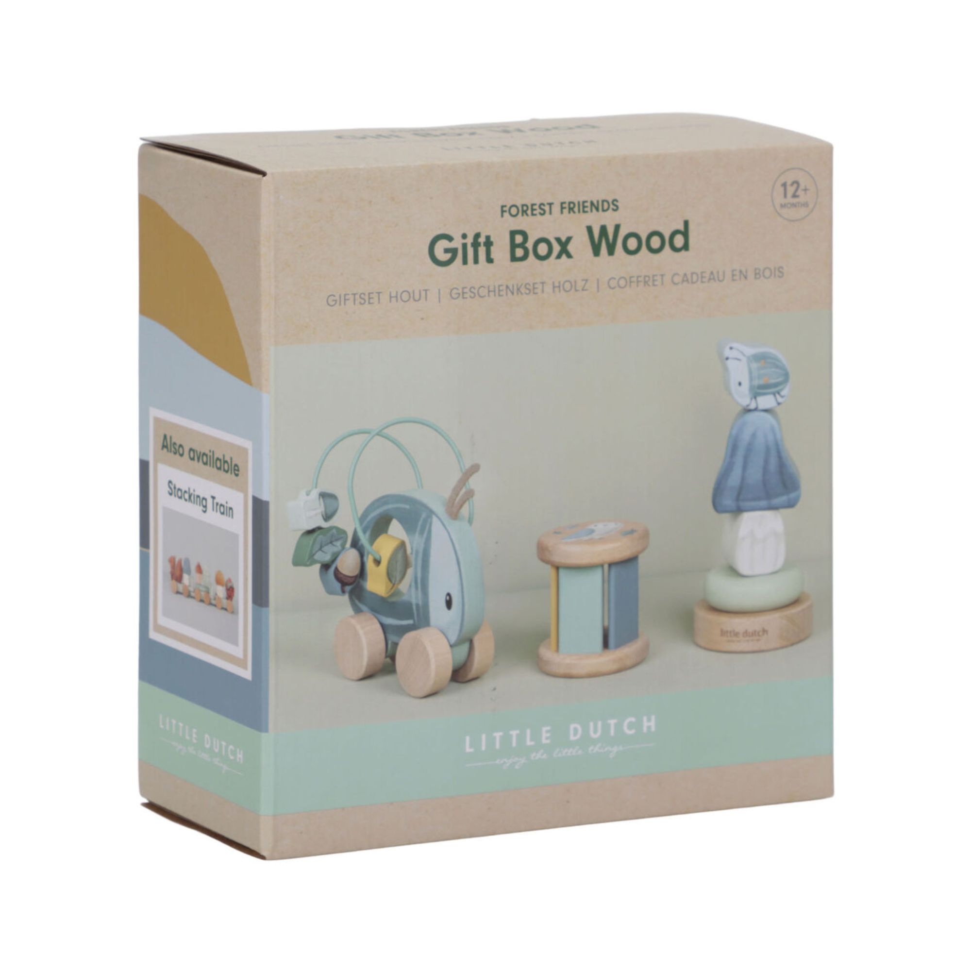 Wooden gift box - Forest Friends