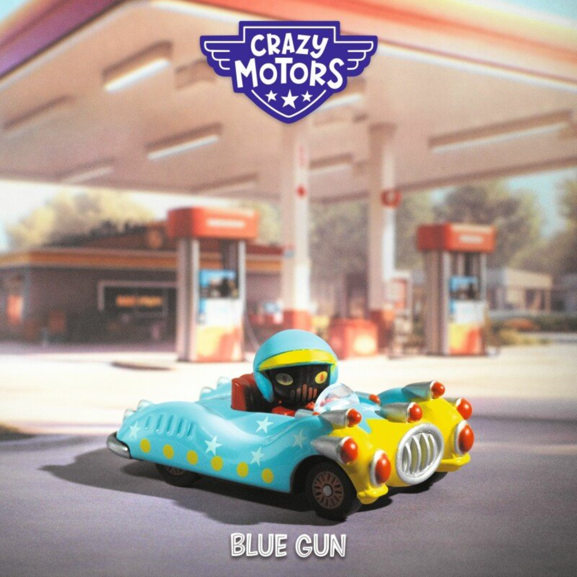 Crazy motors - Crazy cars - Blue Gun