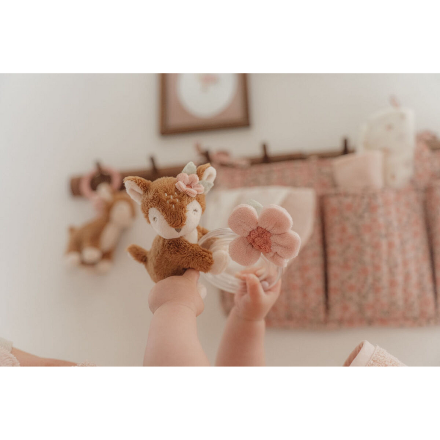 Little Dutch Rattle Flowers & Butterflies