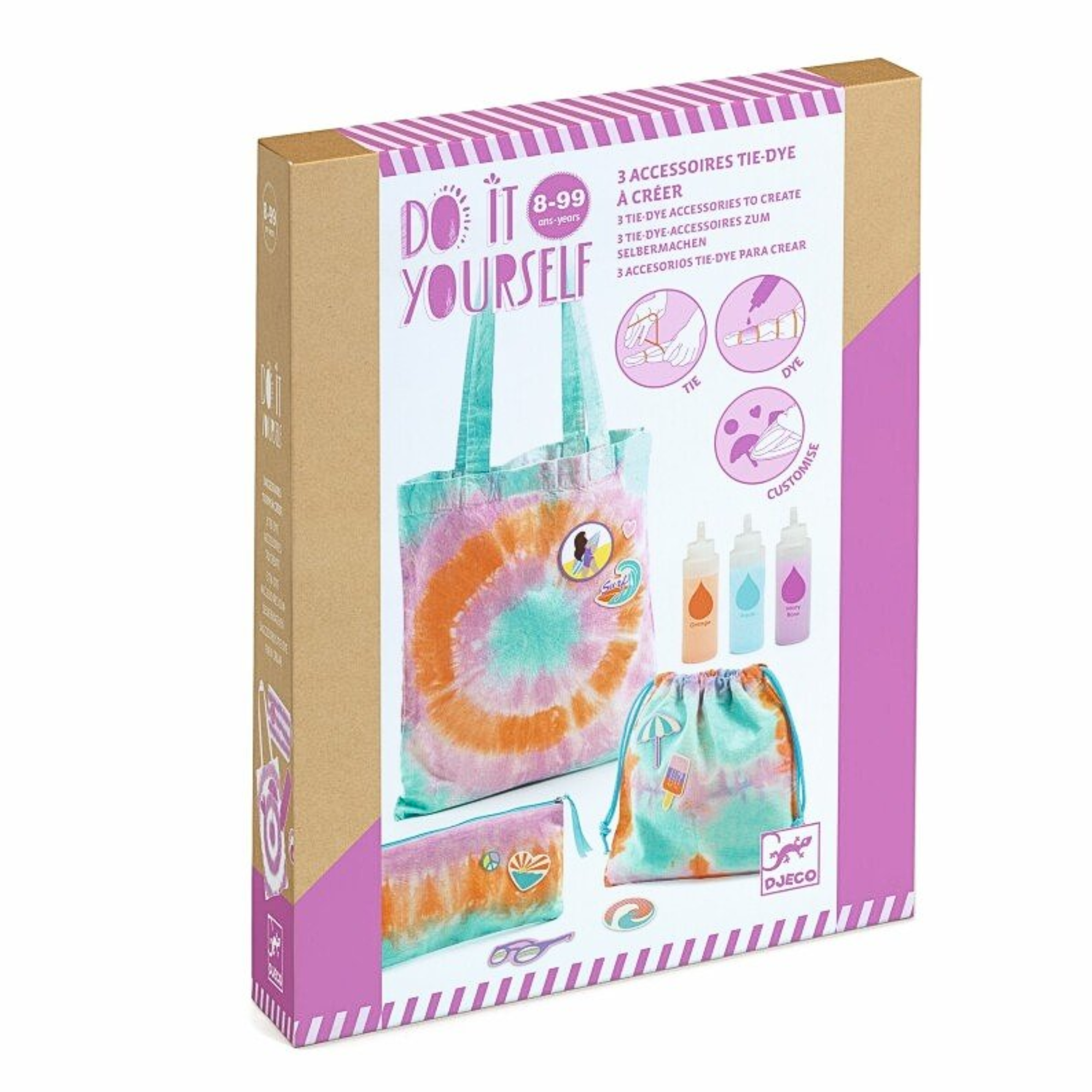 Pasidaryk pats - Tie-Dye Kit - Sunshine camp
