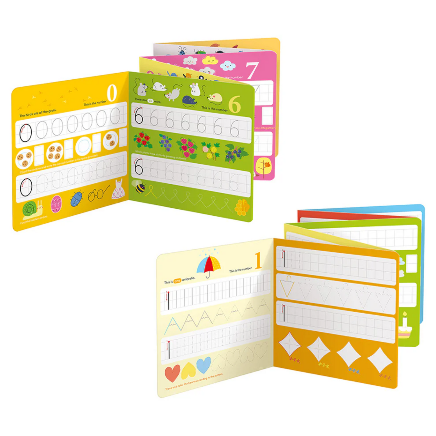 Coloring book Ready to Write Numbers