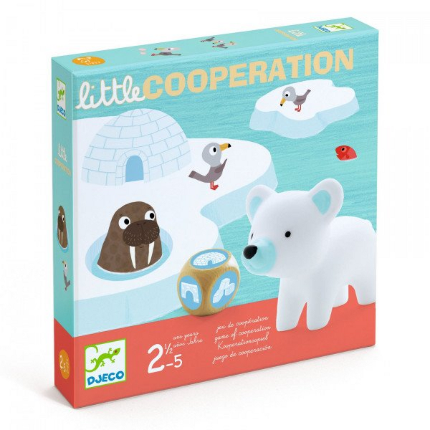 Board game for the little ones - Cooperation