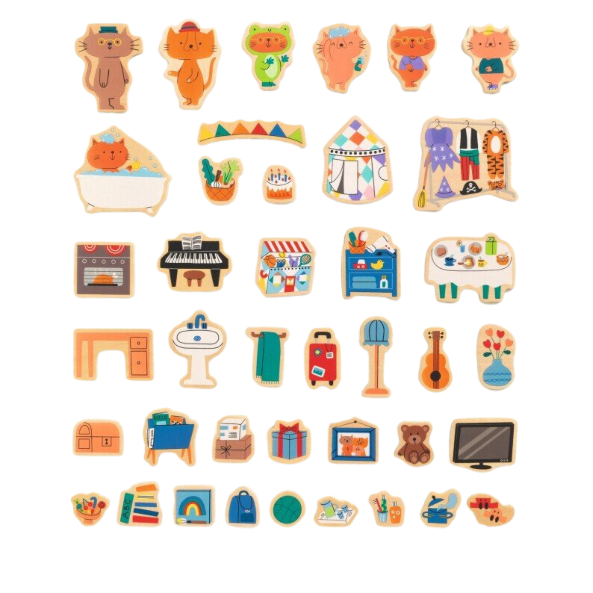 Djeco magnetic game - Zanimals