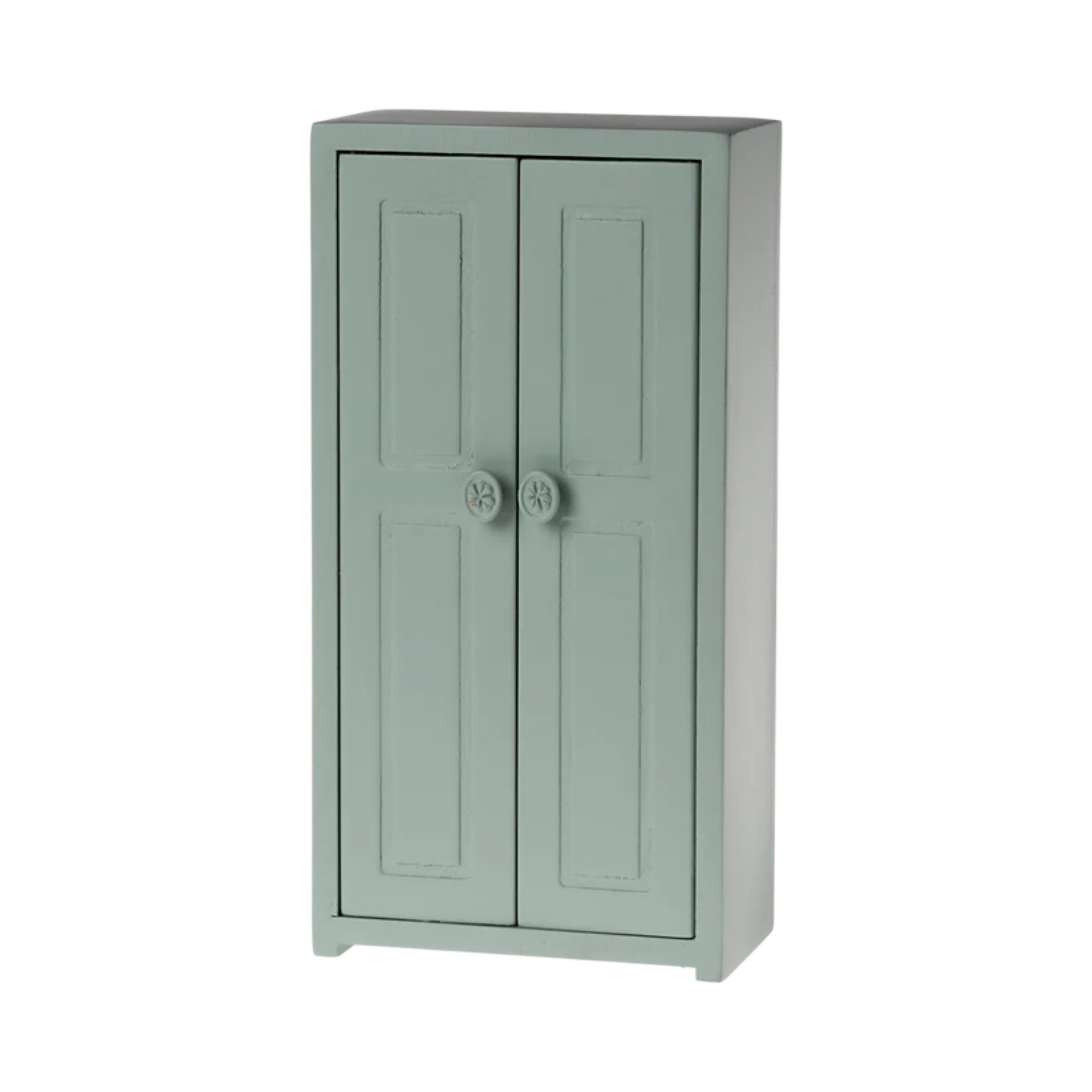 Mini wooden wardrobe Soft Blue