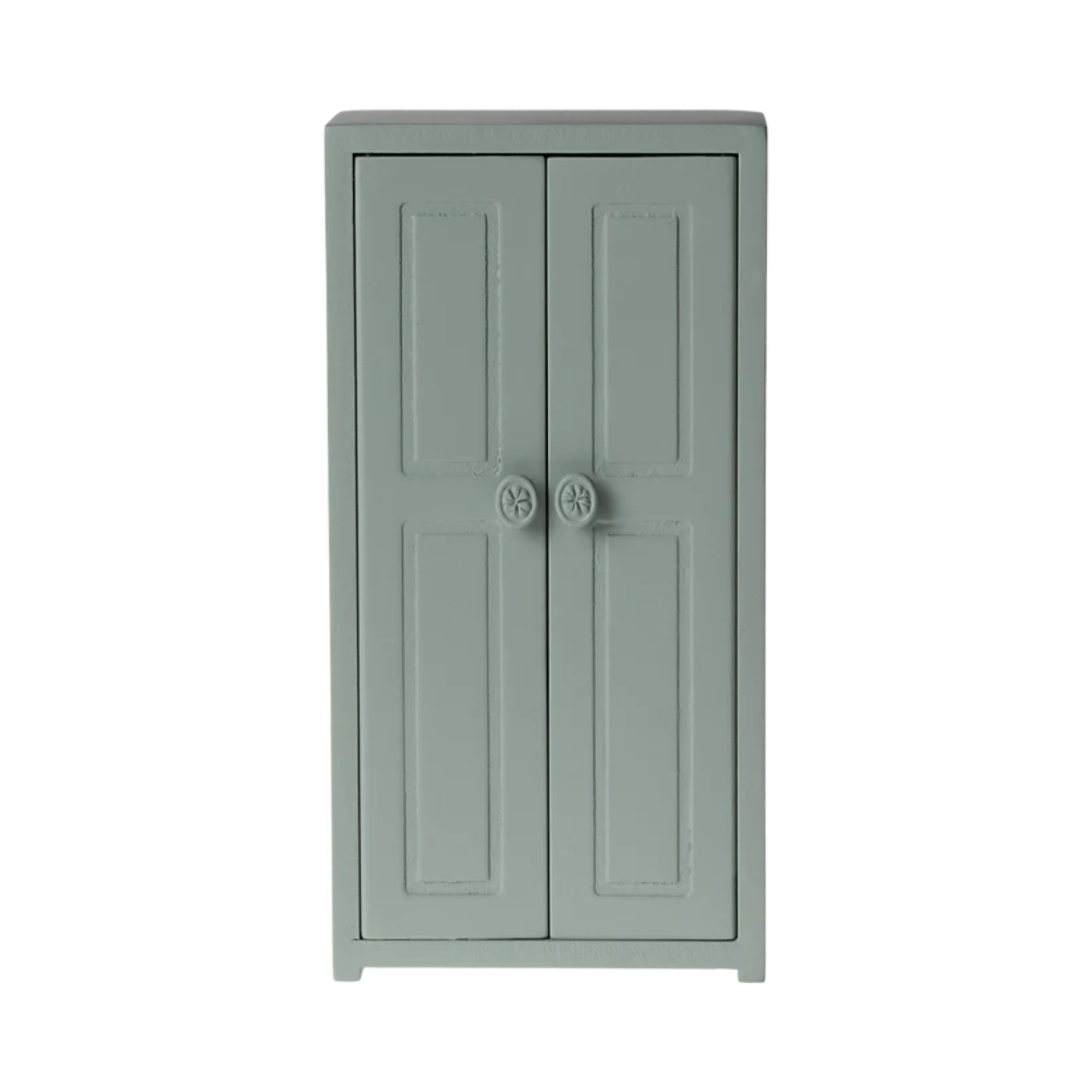 Mini wooden wardrobe Soft Blue