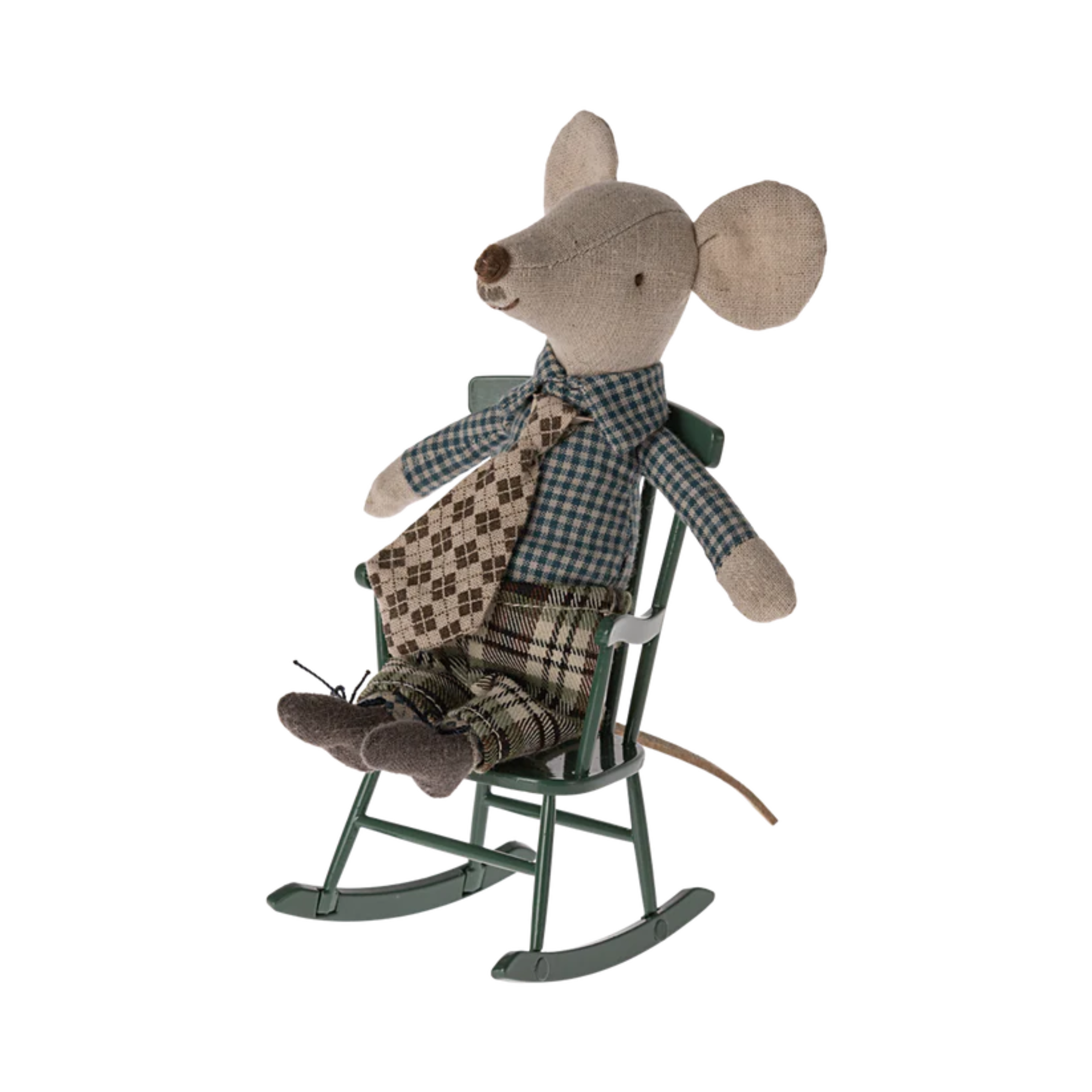 Rocking mouse chair - Dark Green