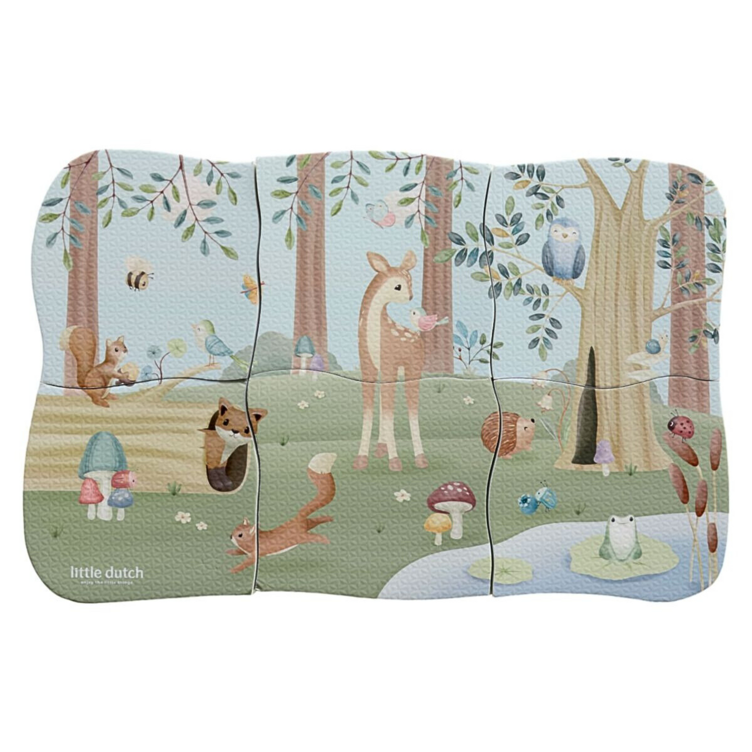 Vonios formelių dėlionė - Forest Friends