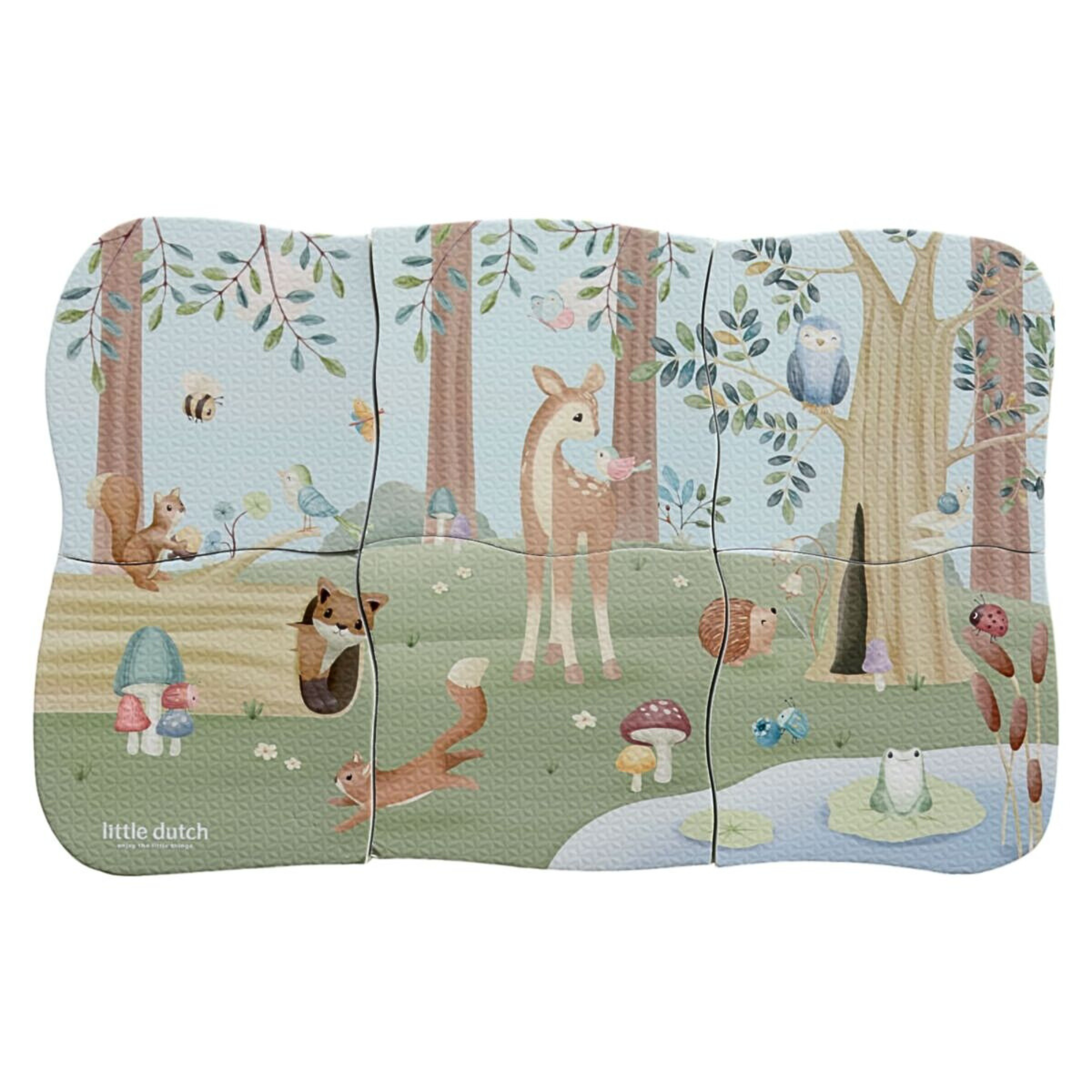 Vonios formelių dėlionė - Forest Friends