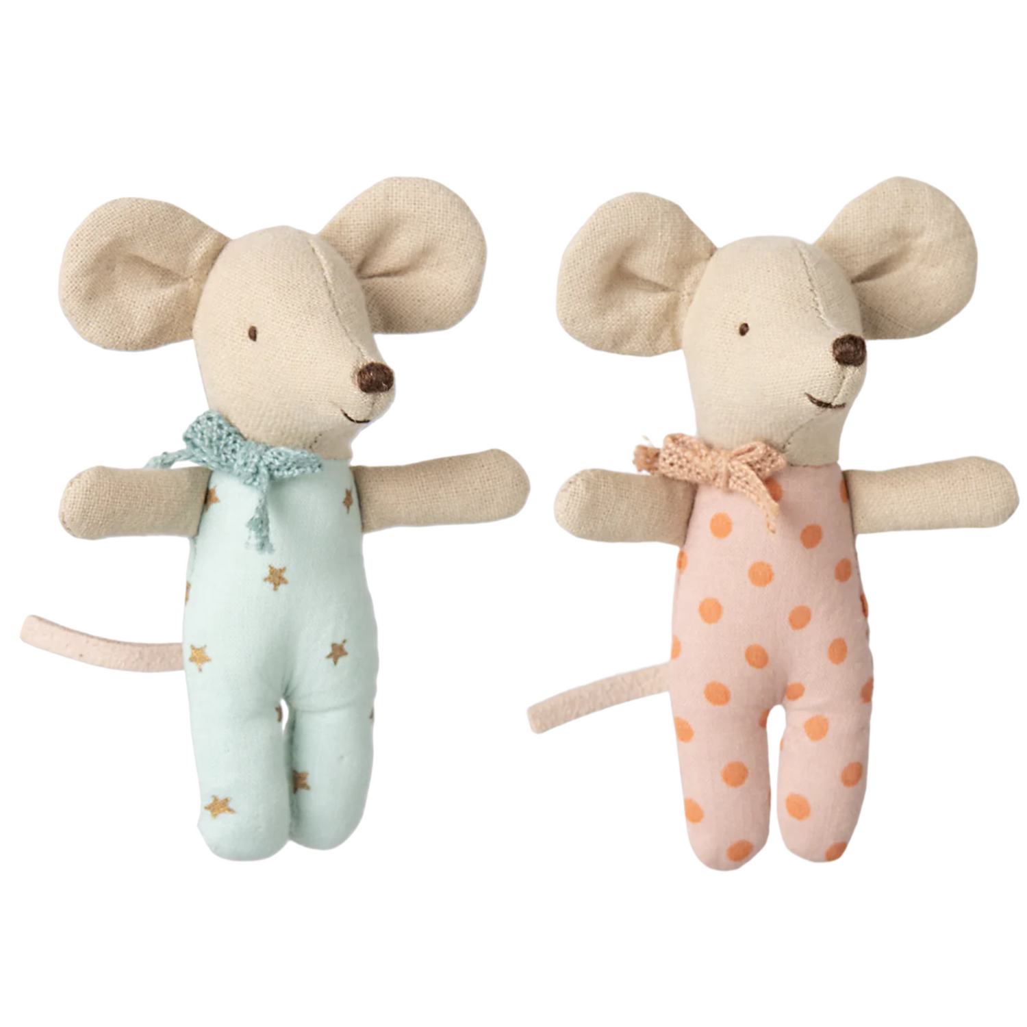 Maileg Mice twins in a matchbox