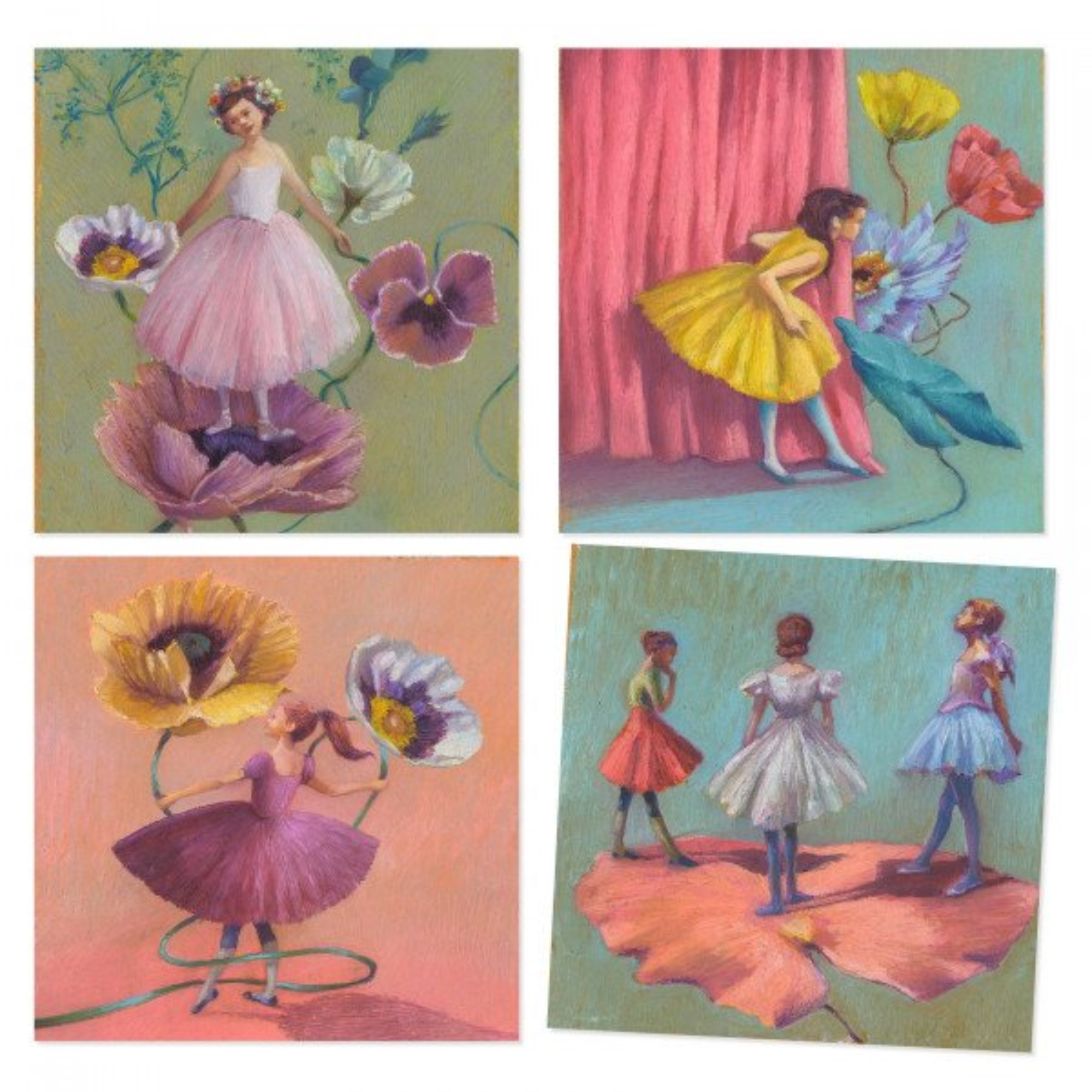 Tapyba su kreidelėmis - Inspired by | The Ballerina