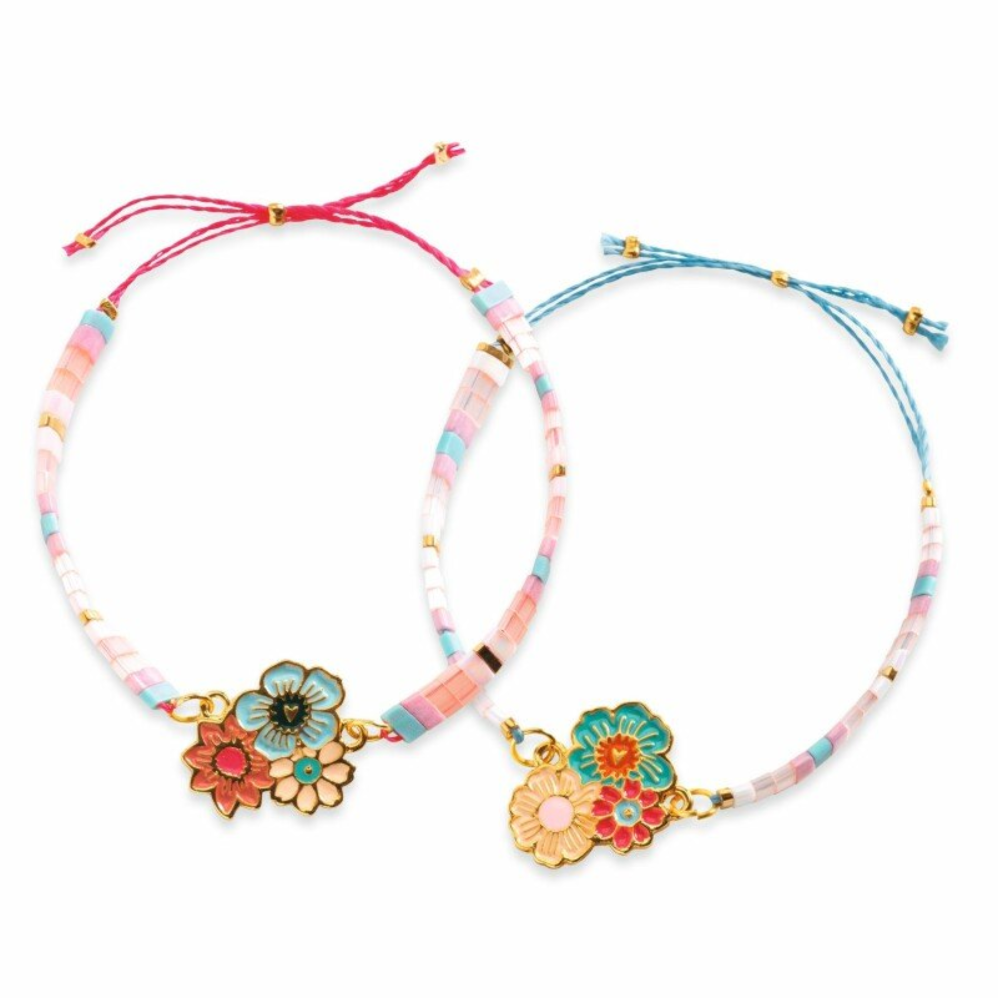 You&Me friendship bracelets - Tila and Flowers