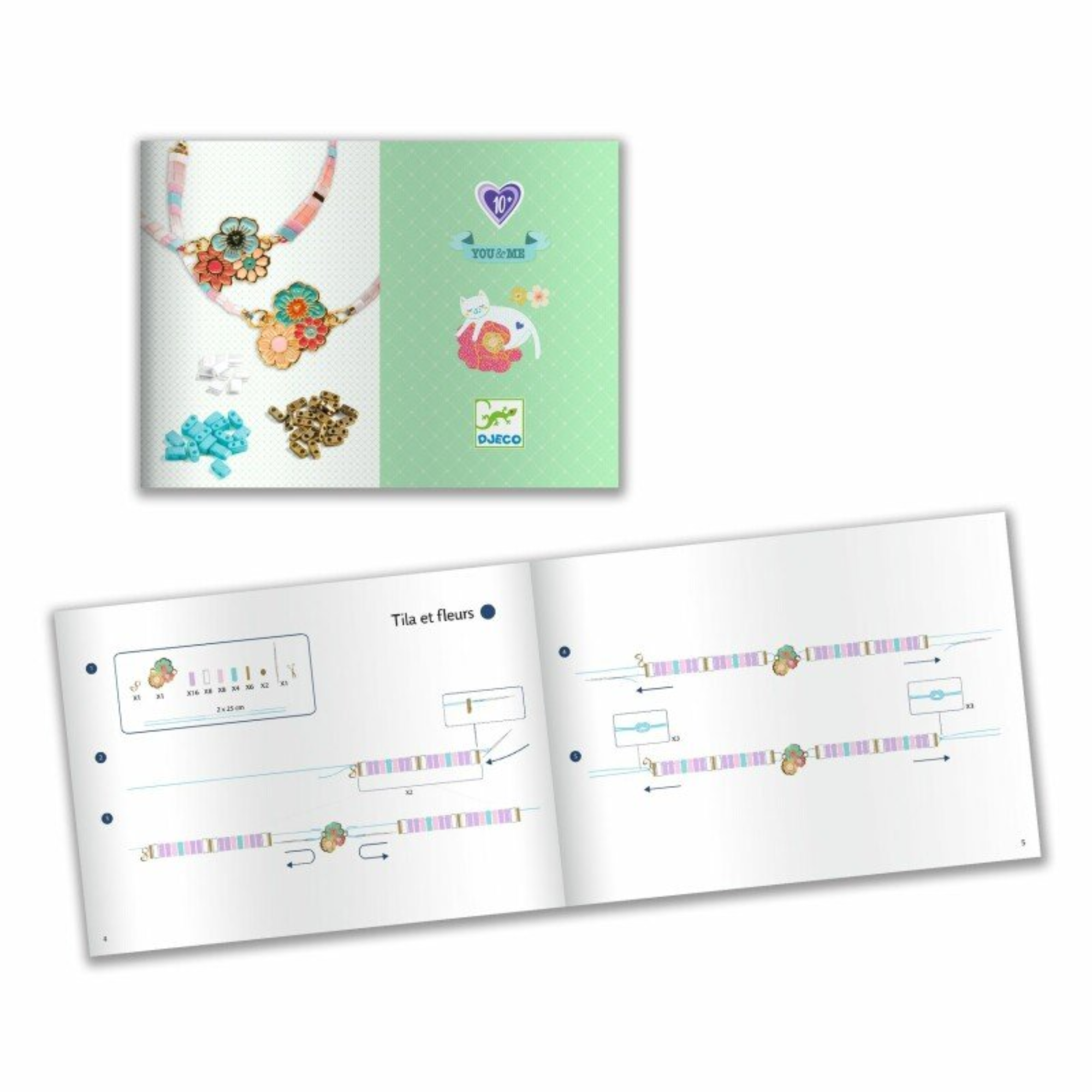 You&Me friendship bracelets - Tila and Flowers