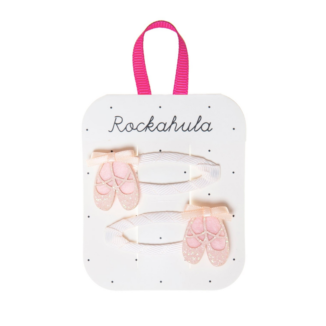 Hair clips - Ballet Shoes