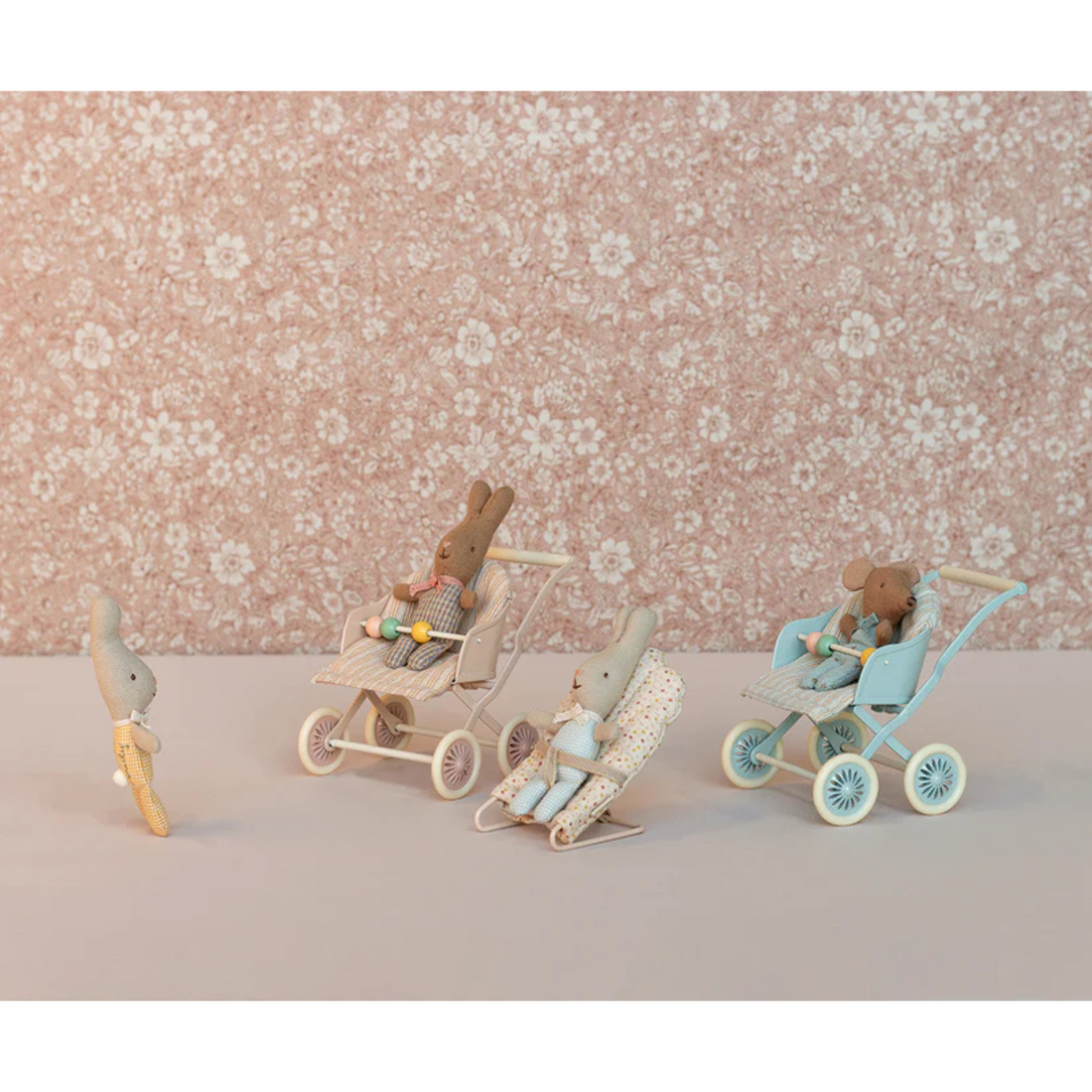 Mouse stroller - Rose